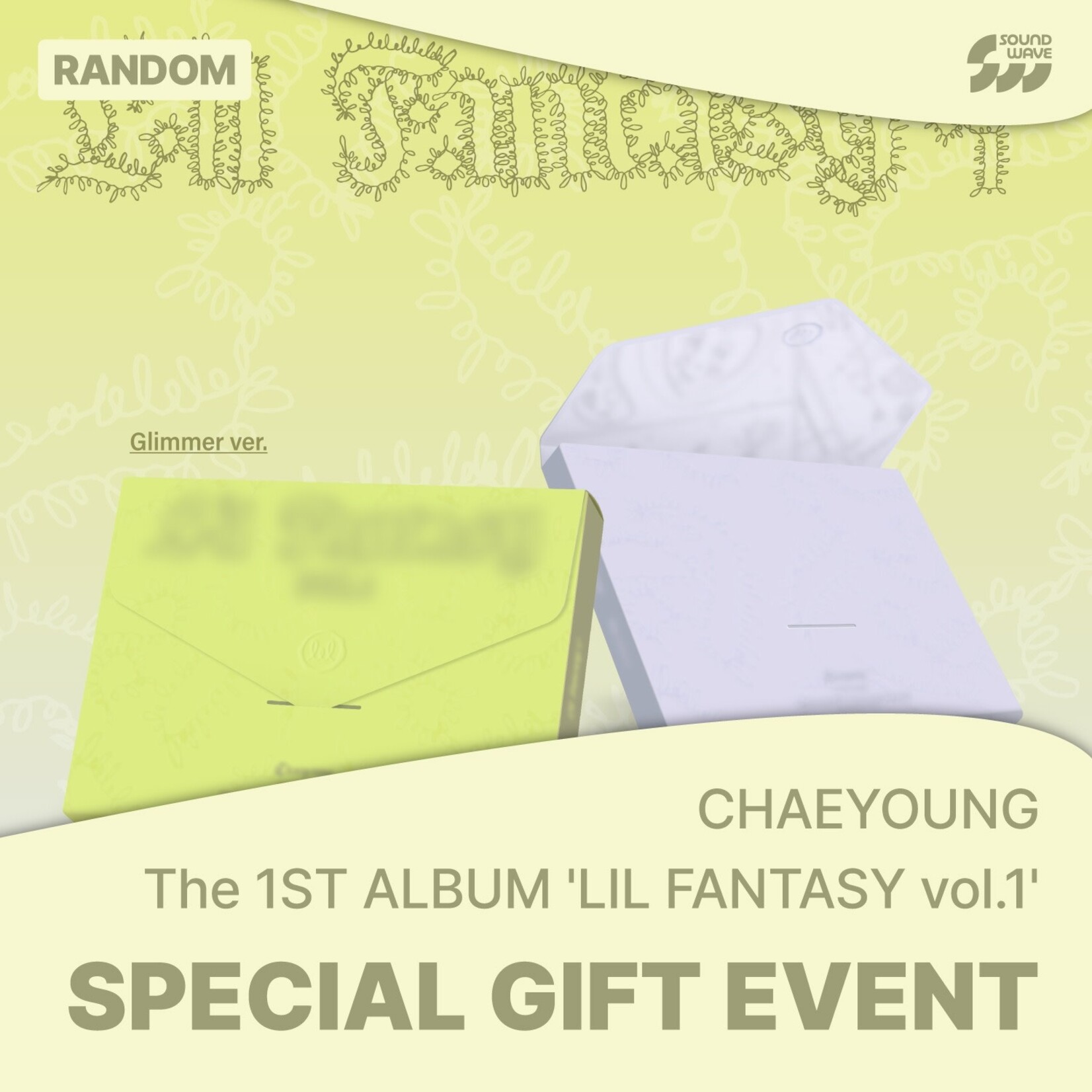 Twice CHAEYOUNG - LIL FANTASY vol.1 (Photobook Ver.) + Random Photocard (SW)