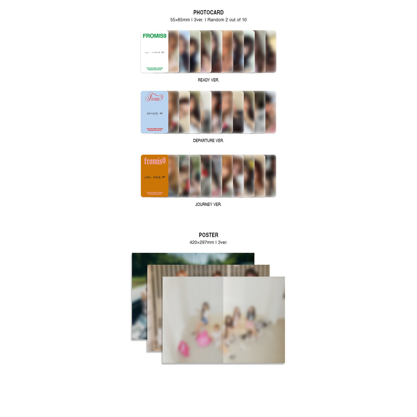 Fromis_9 [7/20 VIDEO CALL] fromis_9 - The 6th mini album [From Our 20’s] (Photobook Ver.) + Random Photocard (APPLEMUSIC)