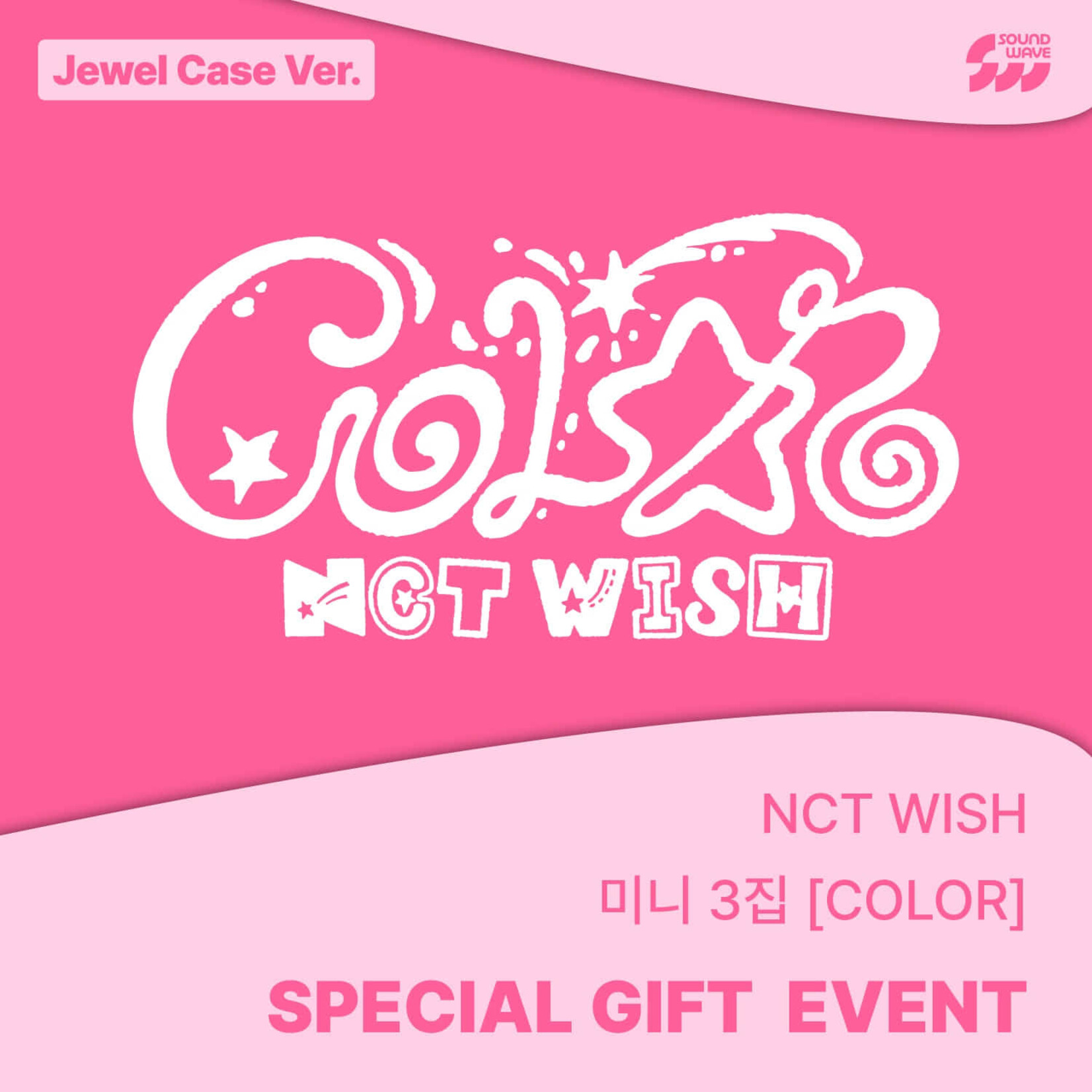 NCT NCT WISH - 3RD MINI ALBUM [COLOR] (Jewel Case Ver.) + Random Photocard (SW)