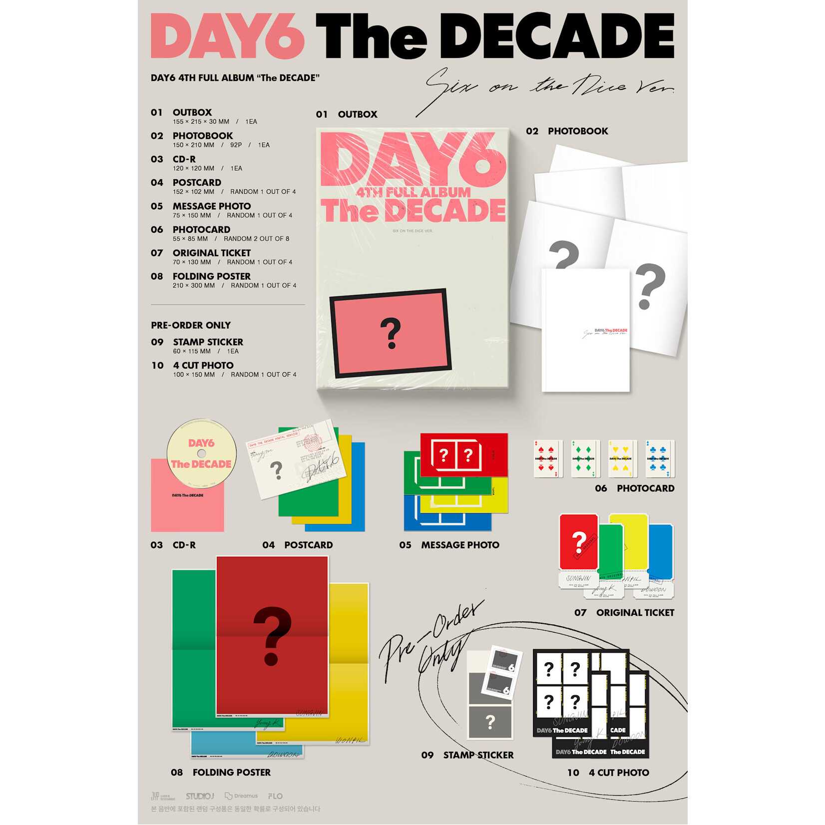 DAY6 DAY6 - The DECADE (Photobook Ver.)