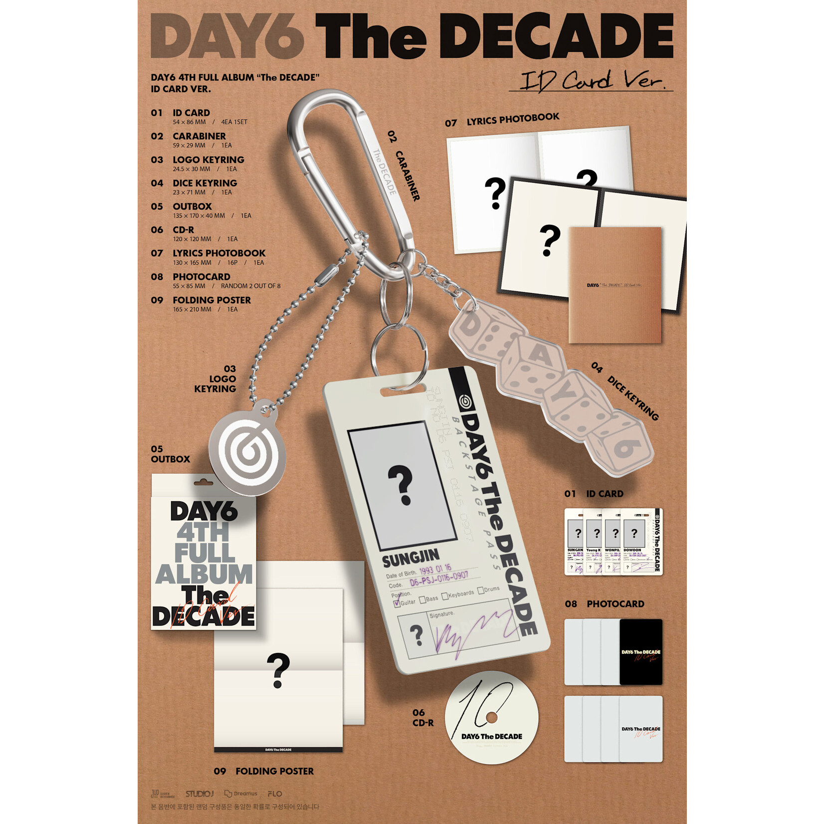 DAY6 DAY6 - The DECADE (ID CARD ver.)