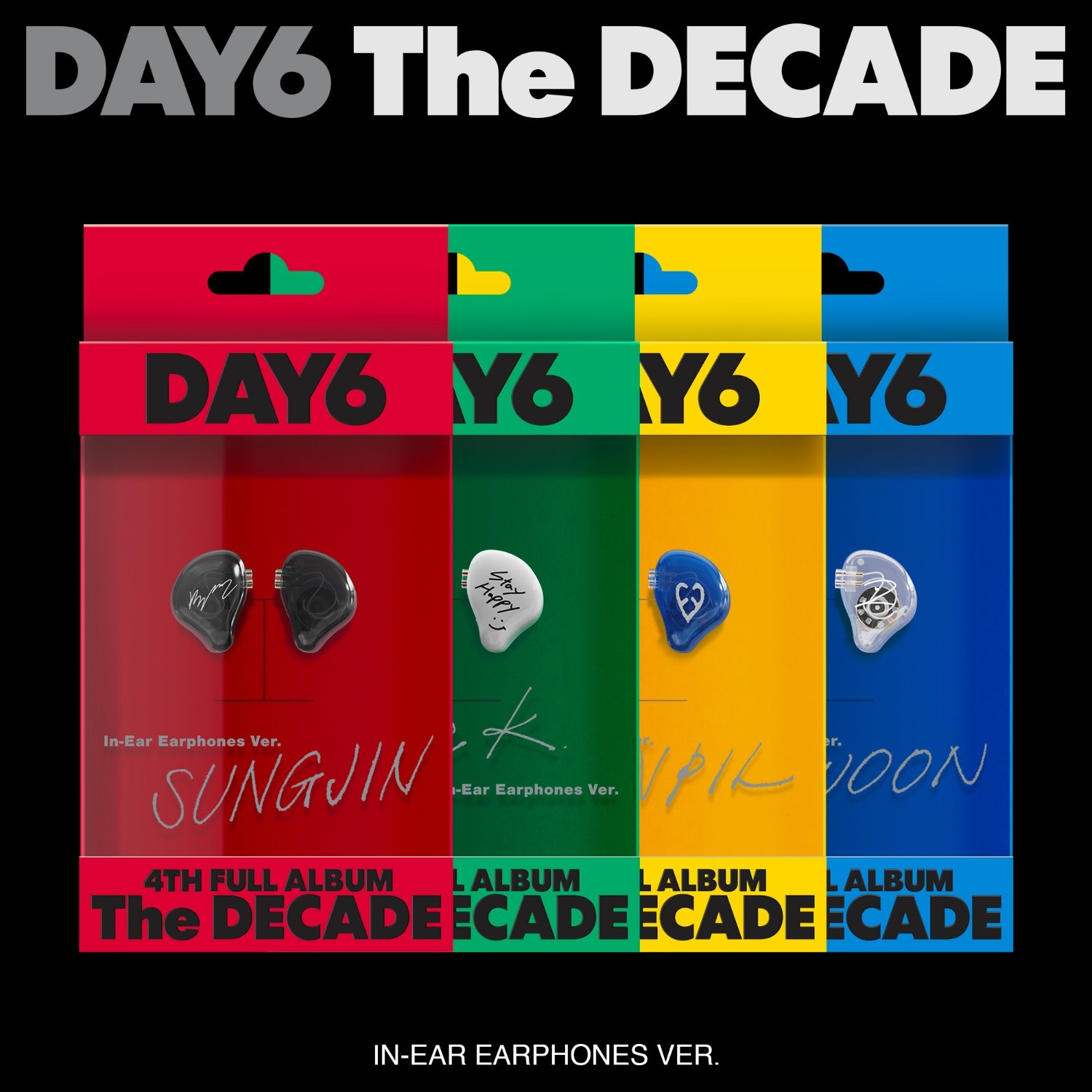 DAY6 - The DECADE (IN-EAR EARPHONES VER.) - K-Town