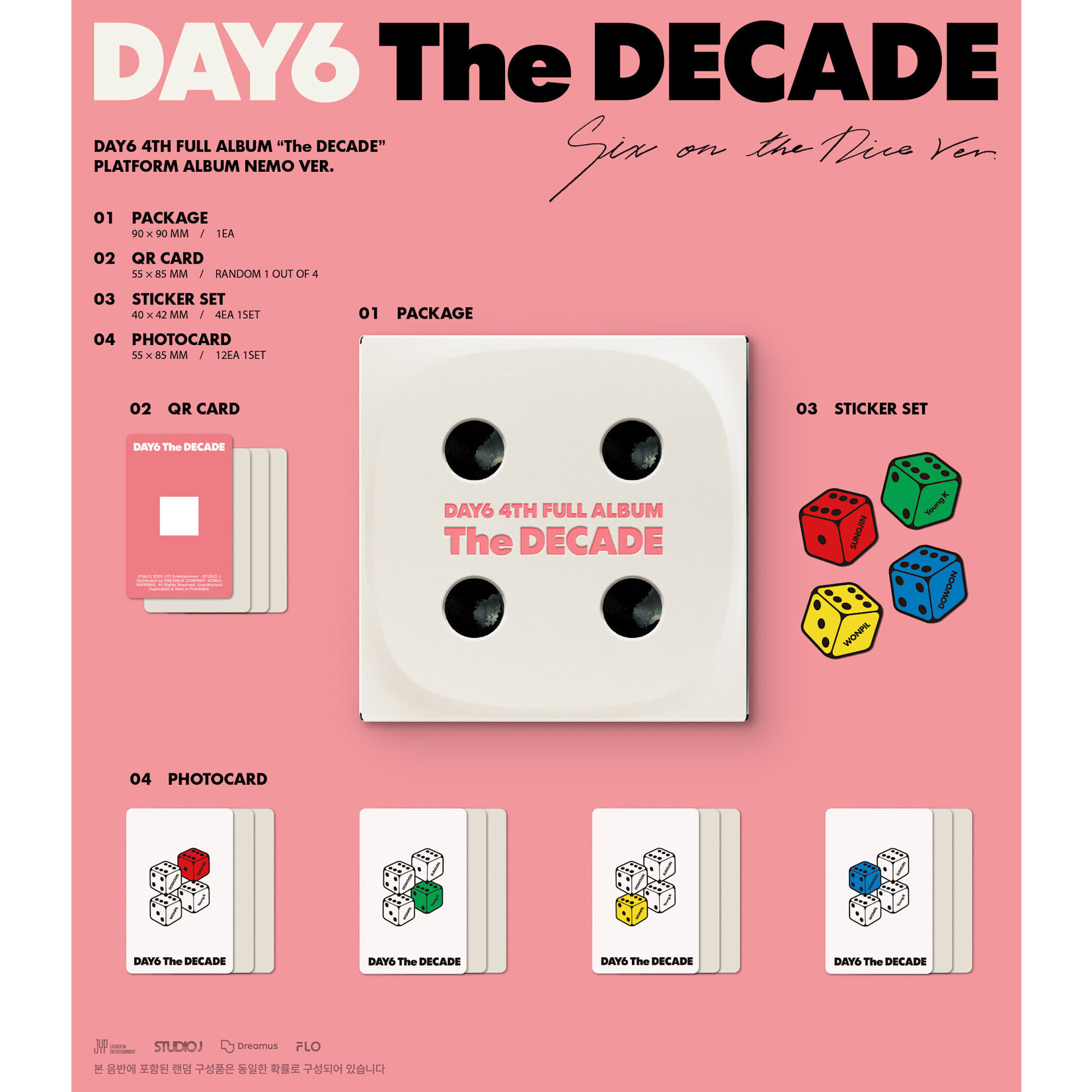 DAY6 DAY6 - The DECADE (PLATFORM ALBUM NEMO VER.)