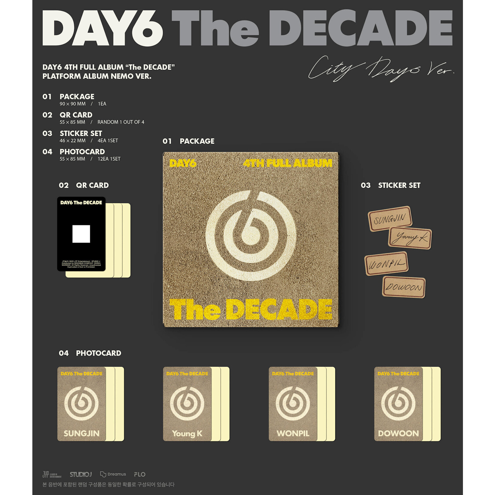 DAY6 DAY6 - The DECADE (PLATFORM ALBUM NEMO VER.)