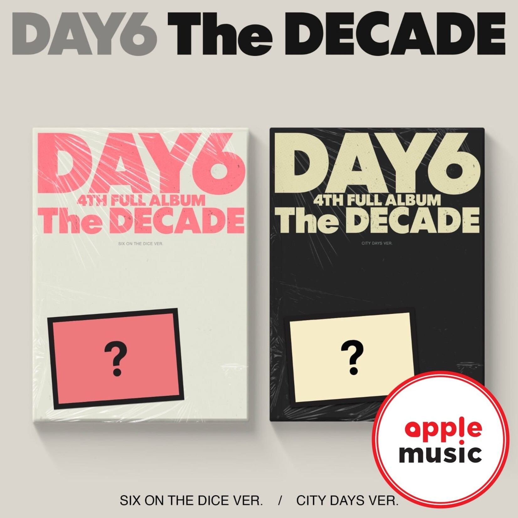DAY6 DAY6 - The DECADE (Photobook Ver.) + Random Photocard (APPLE MUSIC)