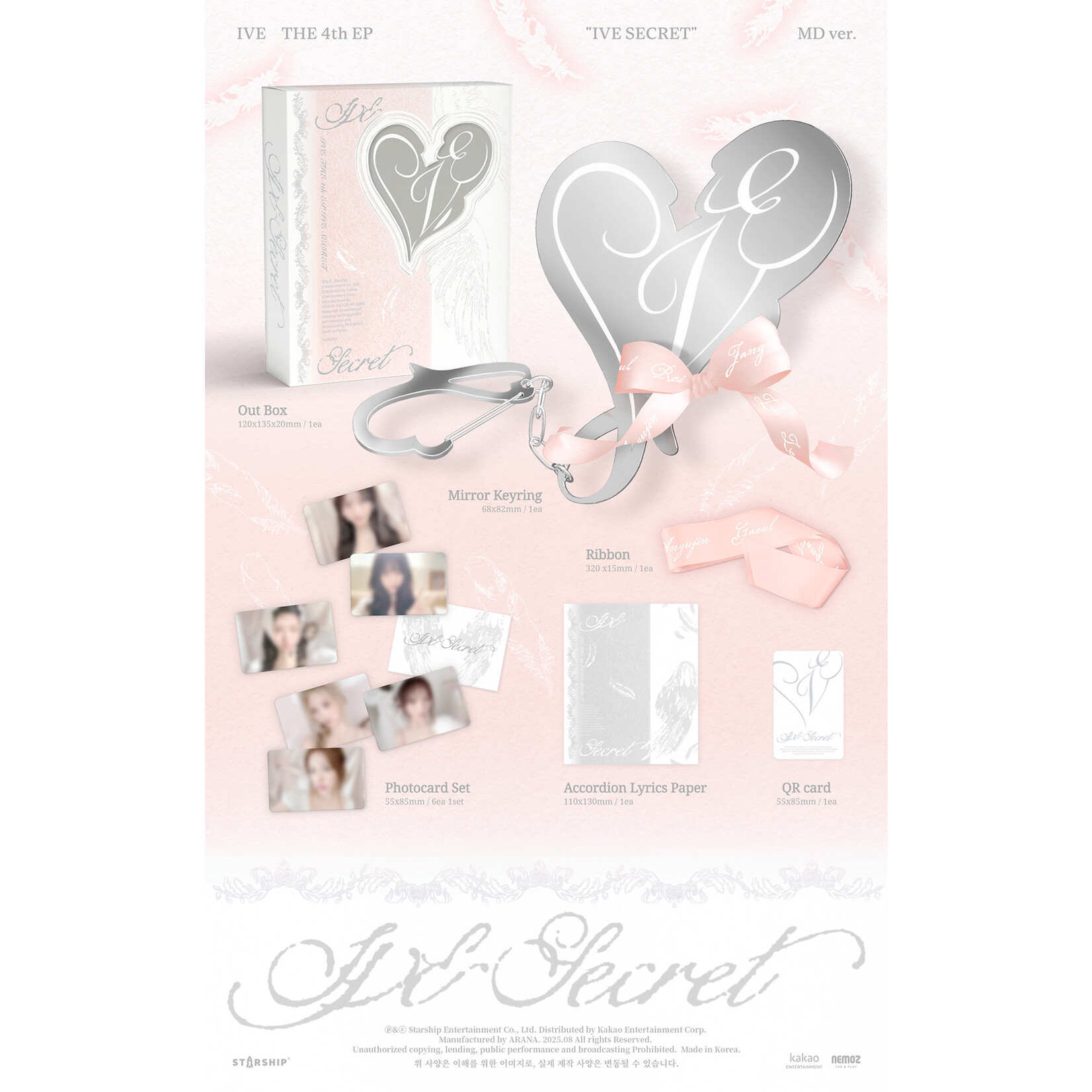 Ive IVE - THE 4TH EP [IVE SECRET] (MD ver.)