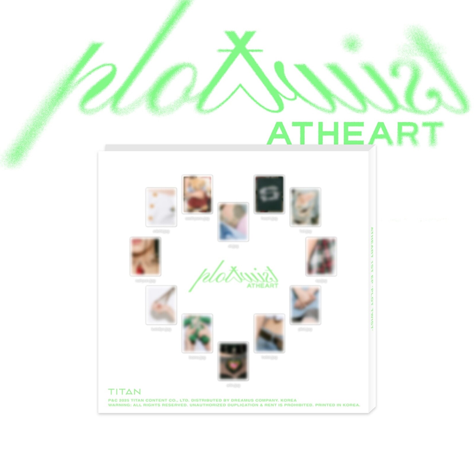 ATHEART AtHeart - 1st EP [Plot Twist] (Twist Ver.)