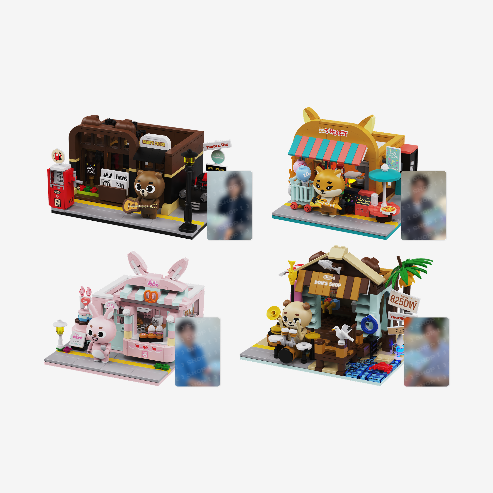 WONPIL PIL DENIMALZ BRICK SET フォトカード付き DAY6 - 'THE DECADE' DENIMALZ BRICK SET - K-Town