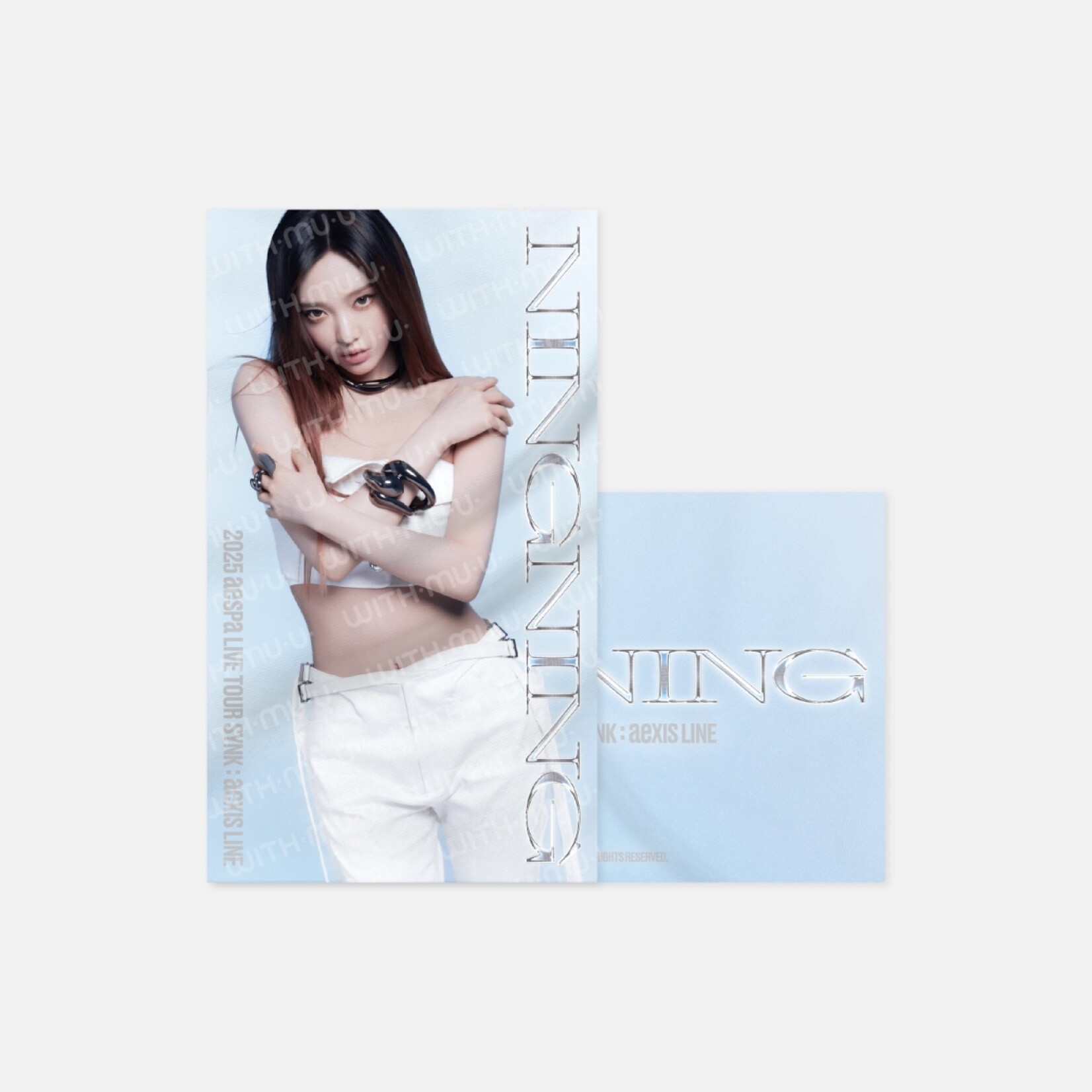 Aespa aespa - 2025-26 aespa LIVE TOUR [SYNK : aeXIS LINE] OFFICIAL MD : SLOGAN