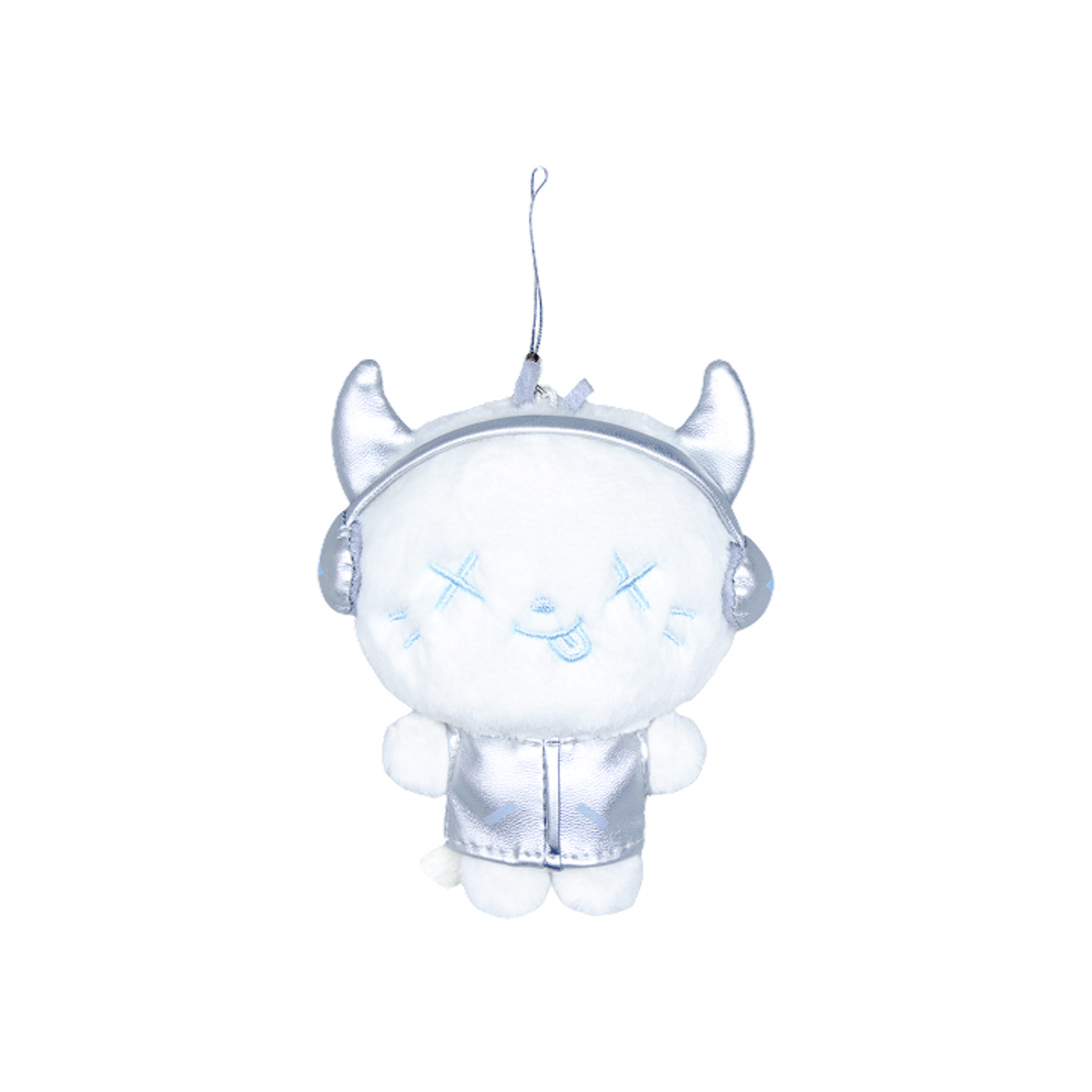 Aespa aespa - 2025-26 aespa LIVE TOUR [SYNK : aeXIS LINE] OFFICIAL MD : FANLIGHT DOLL KEY RING (SILVER ver.)