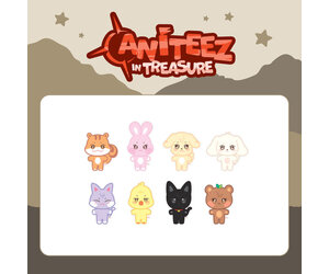 ATEEZ - [ANITEEZ IN TREASURE] MD PLUSH DOLL - K-Town
