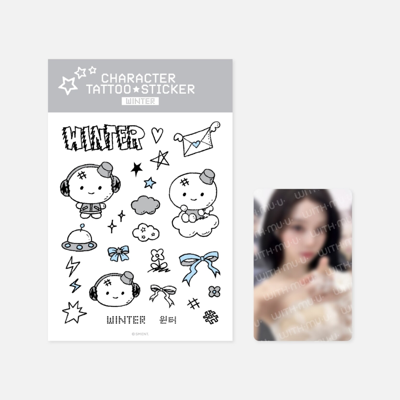 Aespa aespa - 2025-26 aespa LIVE TOUR [SYNK : aeXIS LINE] OFFICIAL MD : TATTOO STICKER SET