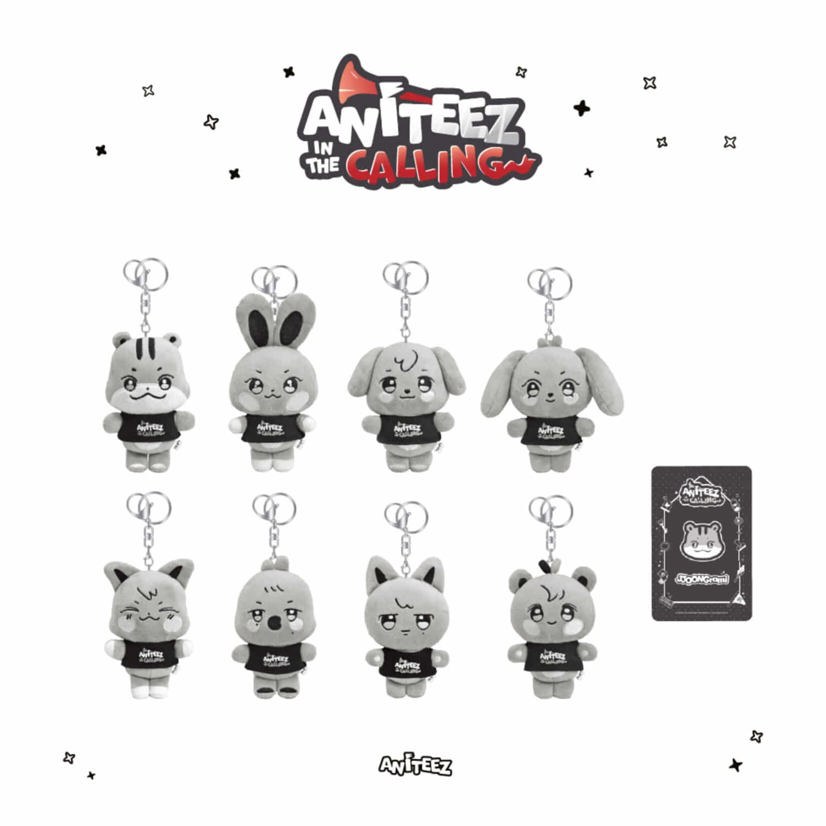 ATEEZ ATEEZ - [ANITEEZ IN THE CALLING] MD THE CALLING ANITEEZ PLUSH KEYRING