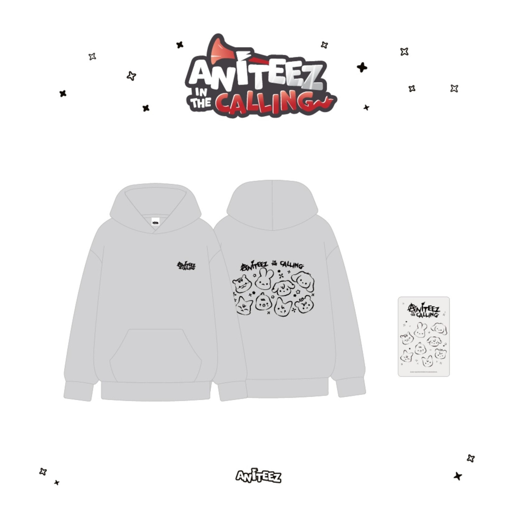 ATEEZ ATEEZ - [ANITEEZ IN THE CALLING] MD HOODIE