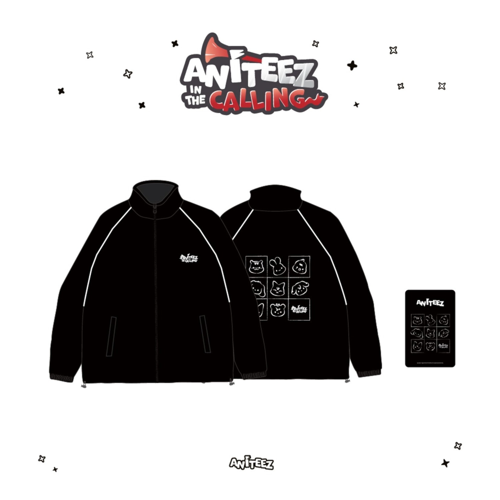 ATEEZ ATEEZ - [ANITEEZ IN THE CALLING] MD WINDBREAKER JACKET
