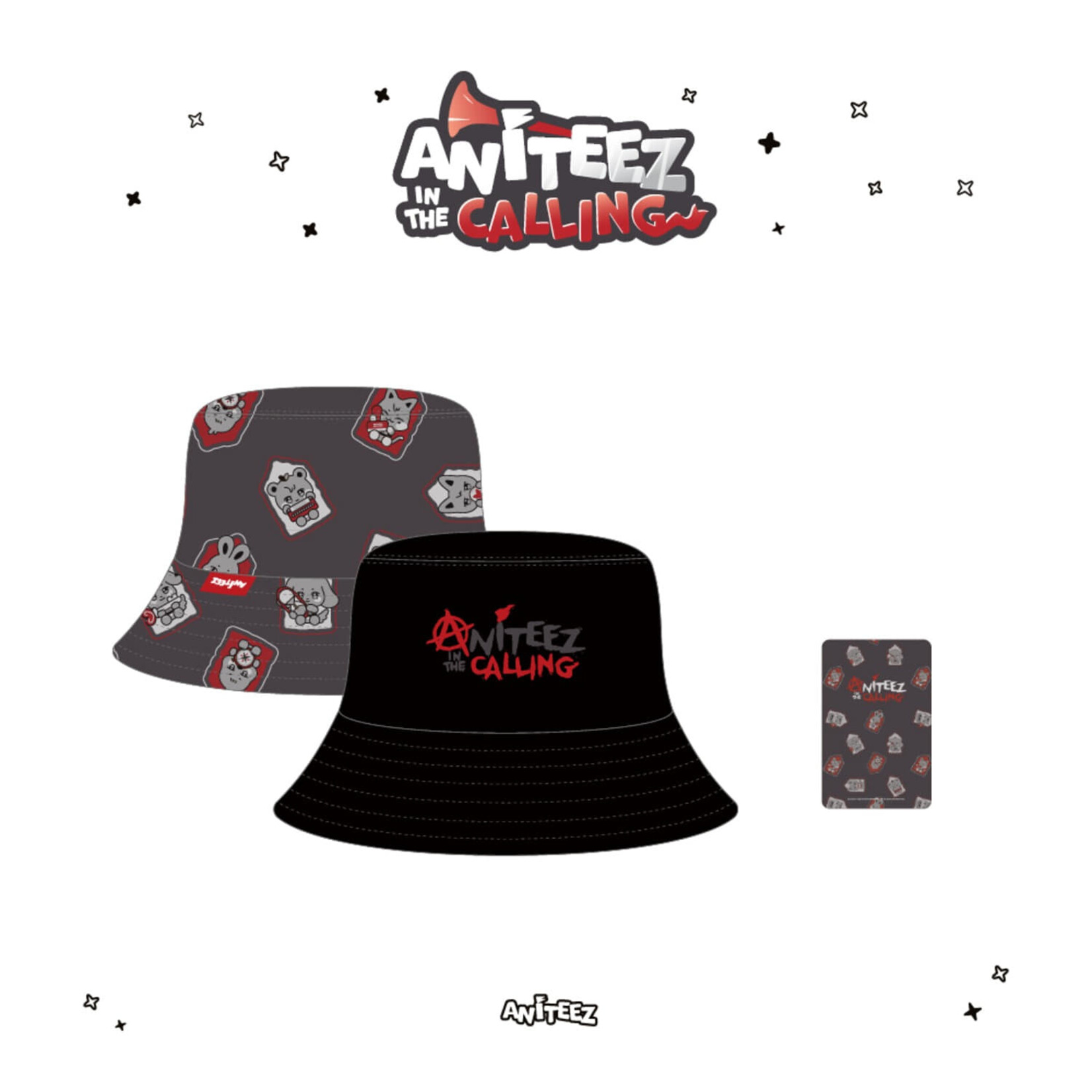 ATEEZ ATEEZ - [ANITEEZ IN THE CALLING] MD REVERSIBLE BUCKET HAT