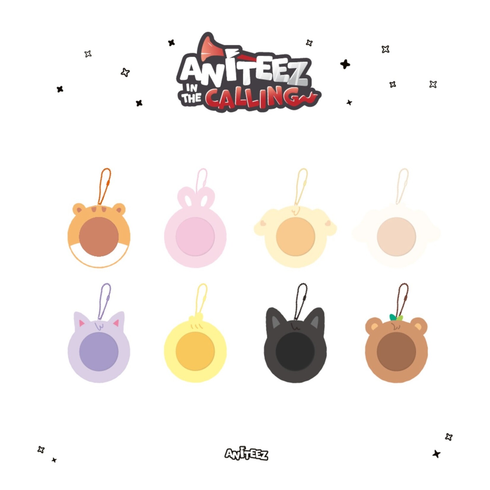 ATEEZ ATEEZ - [ANITEEZ IN THE CALLING] MD CAN BADGE COVER