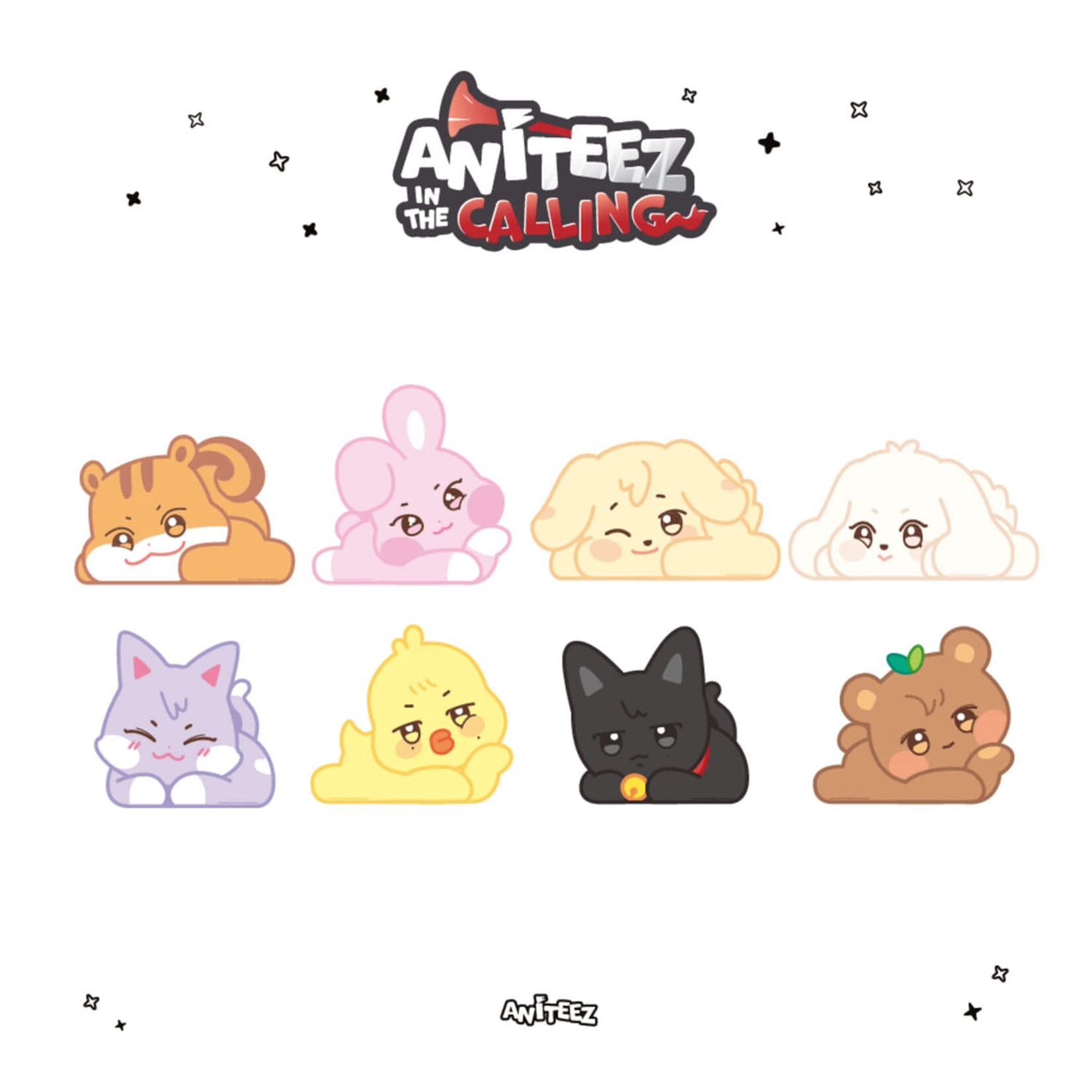 ATEEZ ATEEZ - [ANITEEZ IN THE CALLING] MD MOUSE PAD