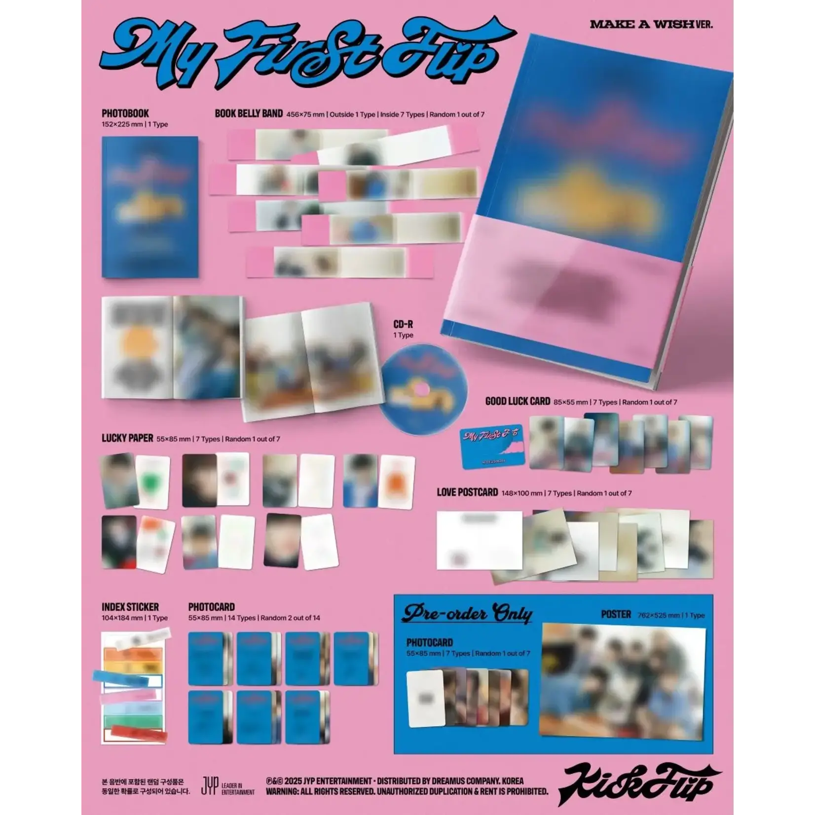 KickFlip KickFlip - 3rd Mini Album [My First Flip] (Photobook Ver.)