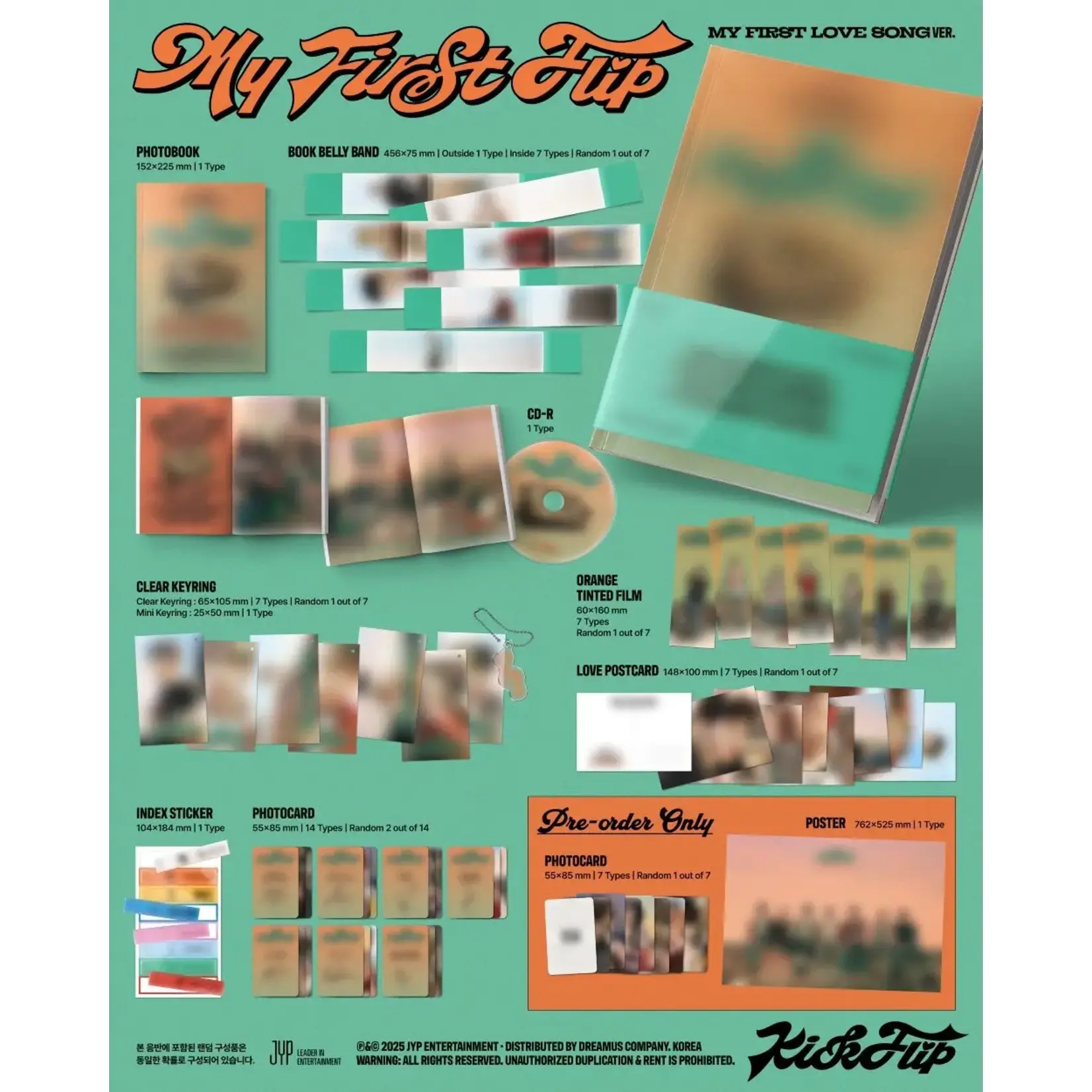 KickFlip KickFlip - 3rd Mini Album [My First Flip] (Photobook Ver.)