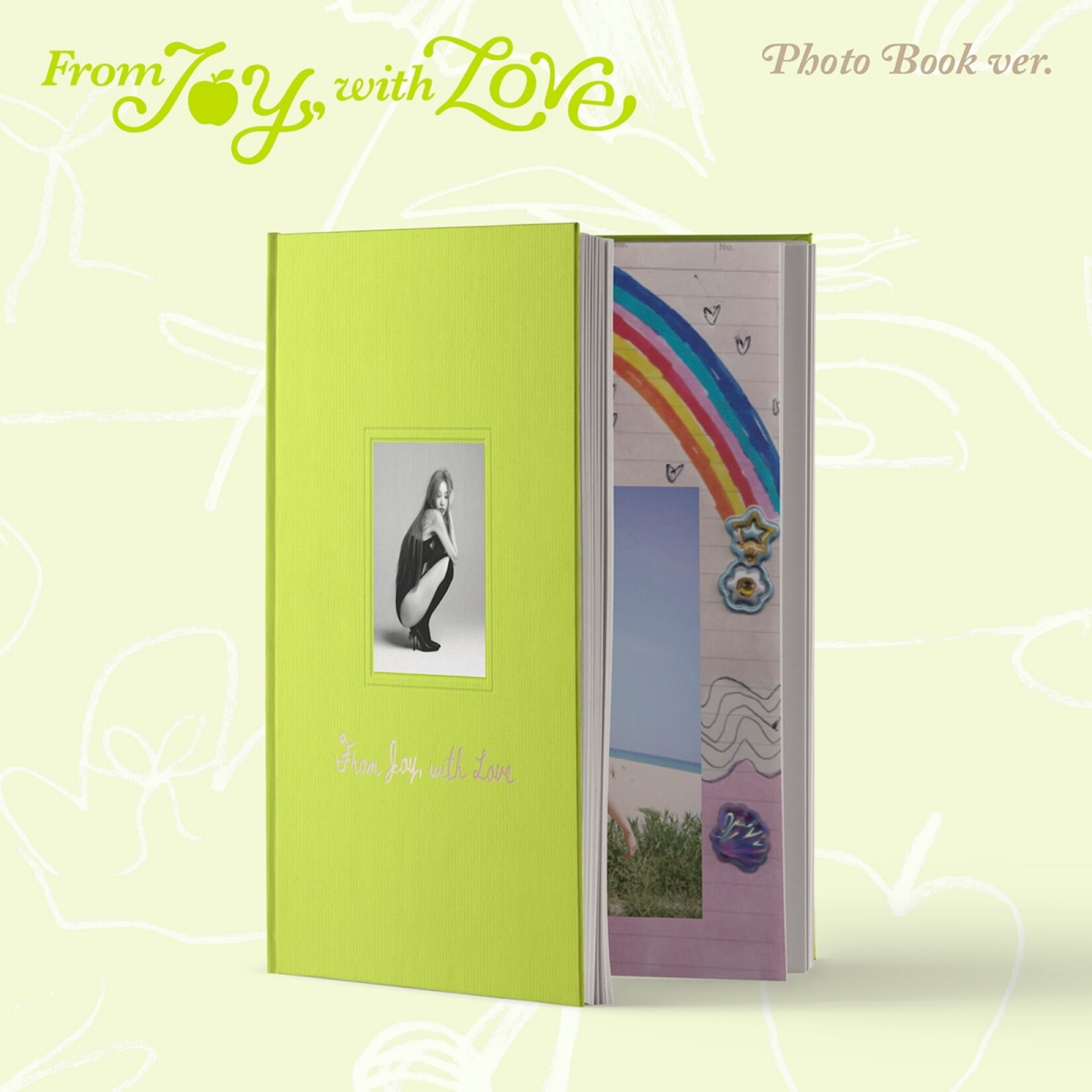 Red Velvet JOY - 1st Mini Album [From JOY, with Love] (Photobook Ver.) + Random Photocard (Everline)