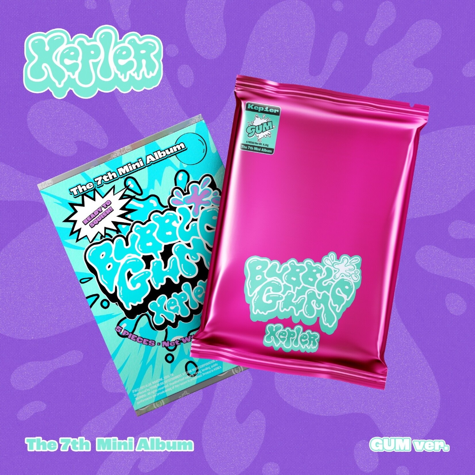 Kep1er Kep1er - 7th Mini Album [BUBBLE GUM] (Photobook Ver.) + Random Photocard (MAKESTAR)