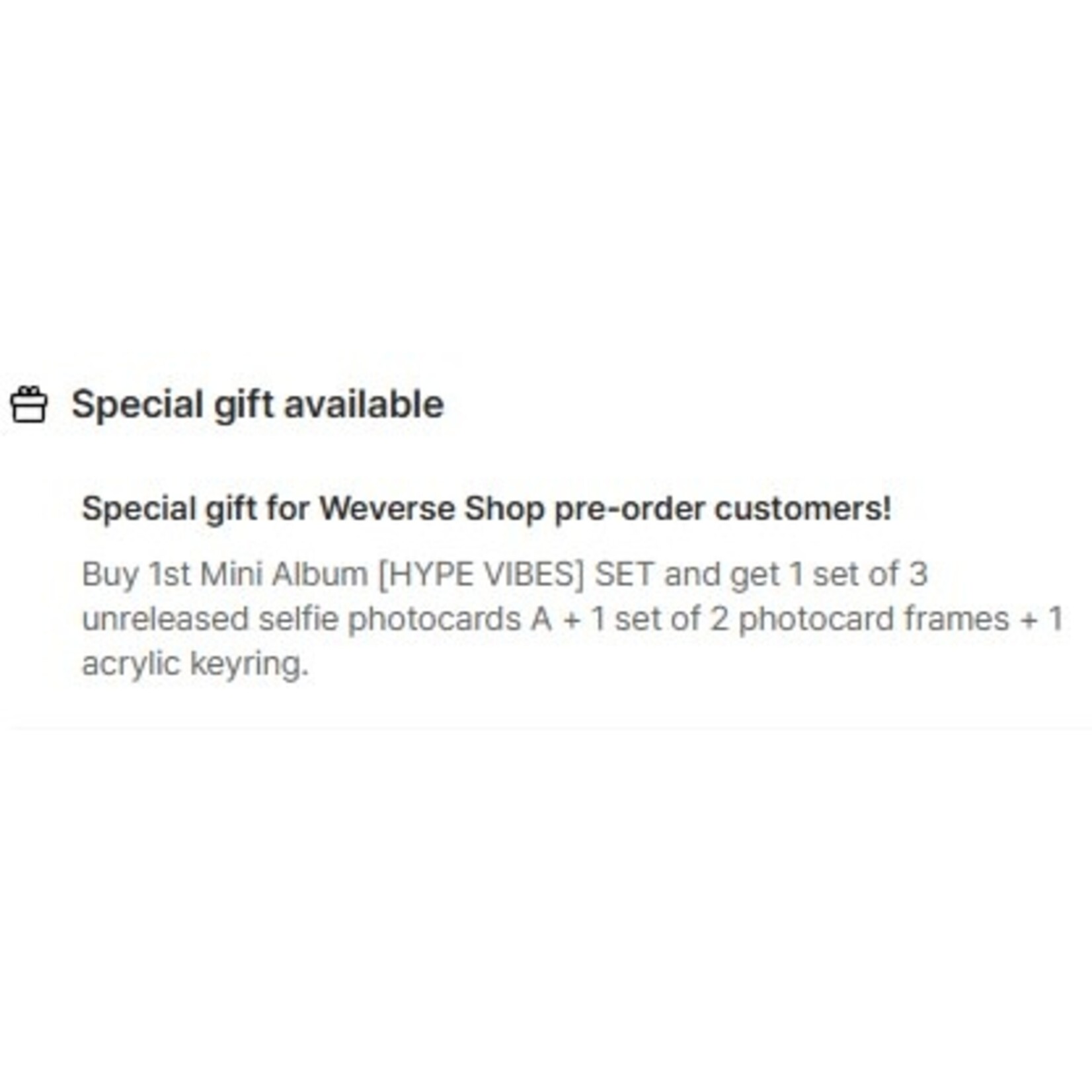 Seventeen S.COUPS X MINGYU - 1st Mini Album ‘HYPE VIBES’ (STANDARD Ver.) + Weverse Gift (WS)