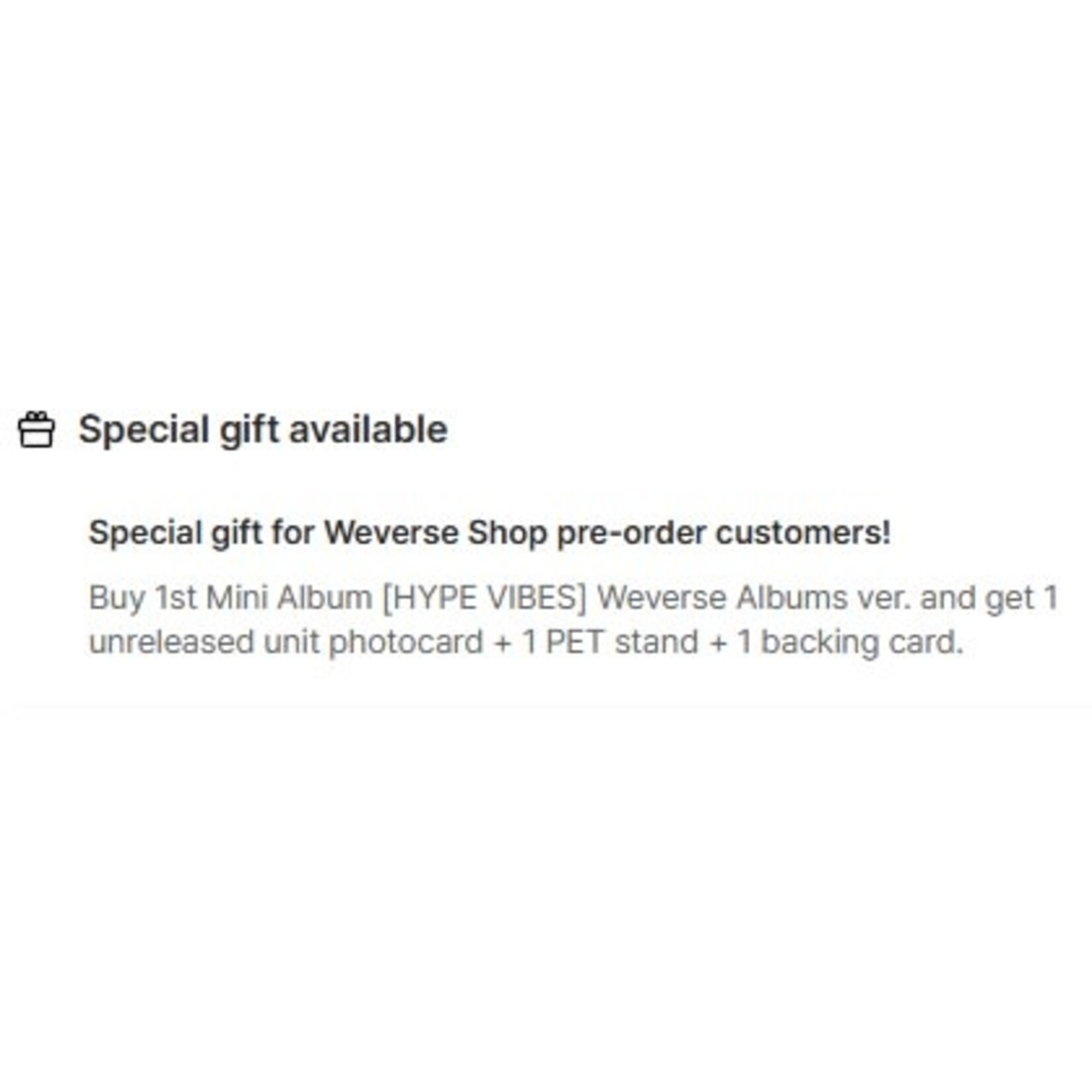Seventeen S.COUPS X MINGYU - 1st Mini Album ‘HYPE VIBES’ (Weverse Albums ver.) + Weverse Gift (WS)