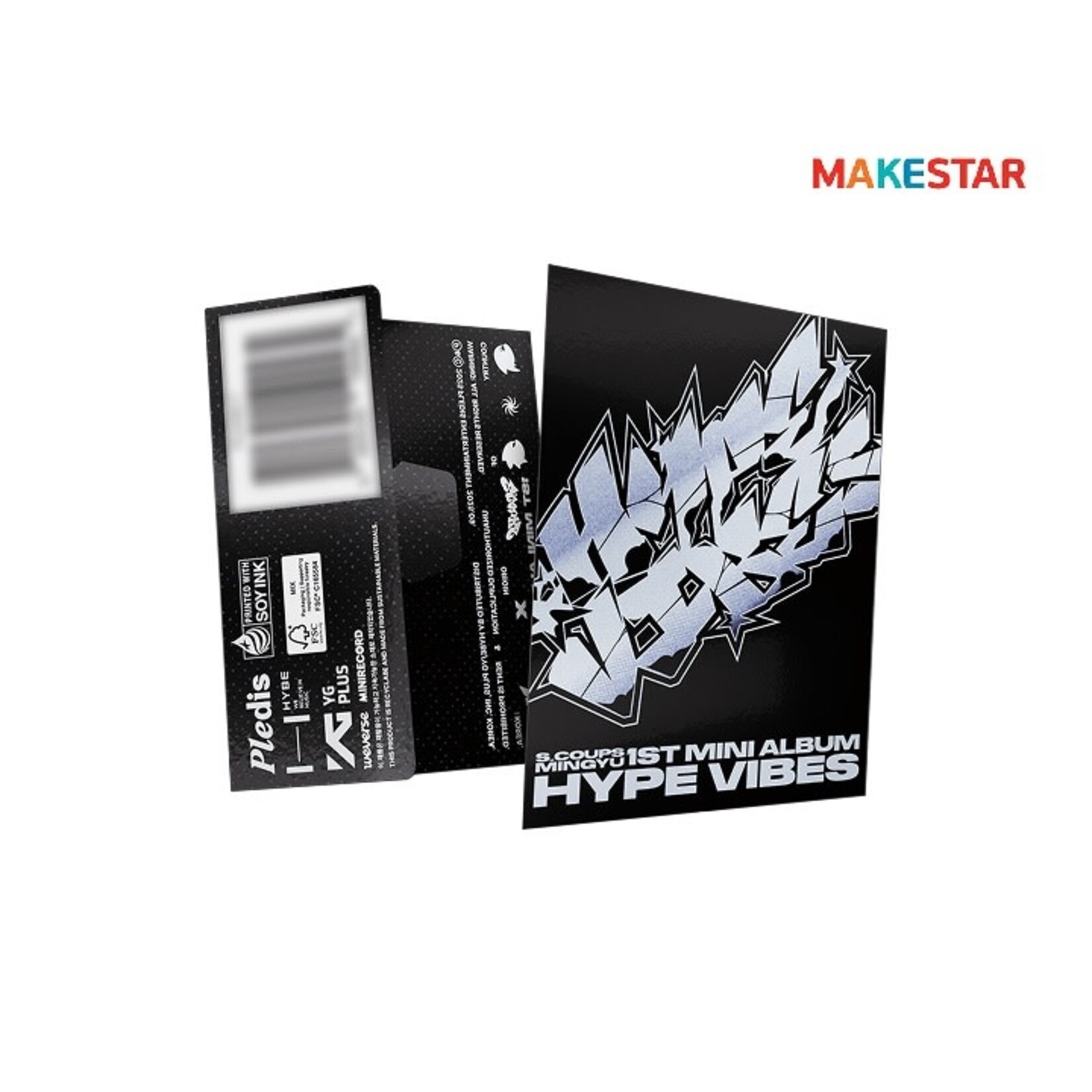 Seventeen S.COUPS X MINGYU - 1st Mini Album ‘HYPE VIBES’ (Weverse Albums Ver.) + Random Polaroid (MAKESTAR)