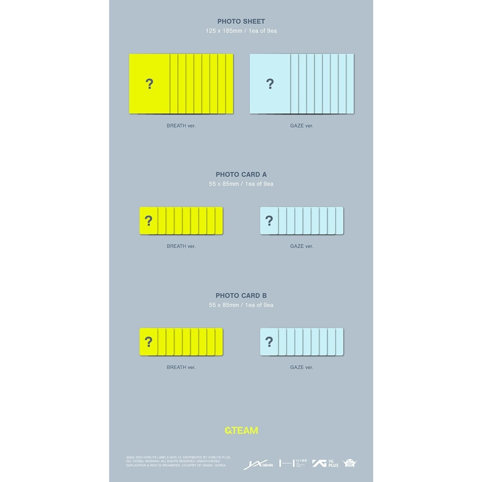 &Team &TEAM - KR 1st Mini Album [Back to Life] (Photobook Ver.) + Weverse Gift (WS)