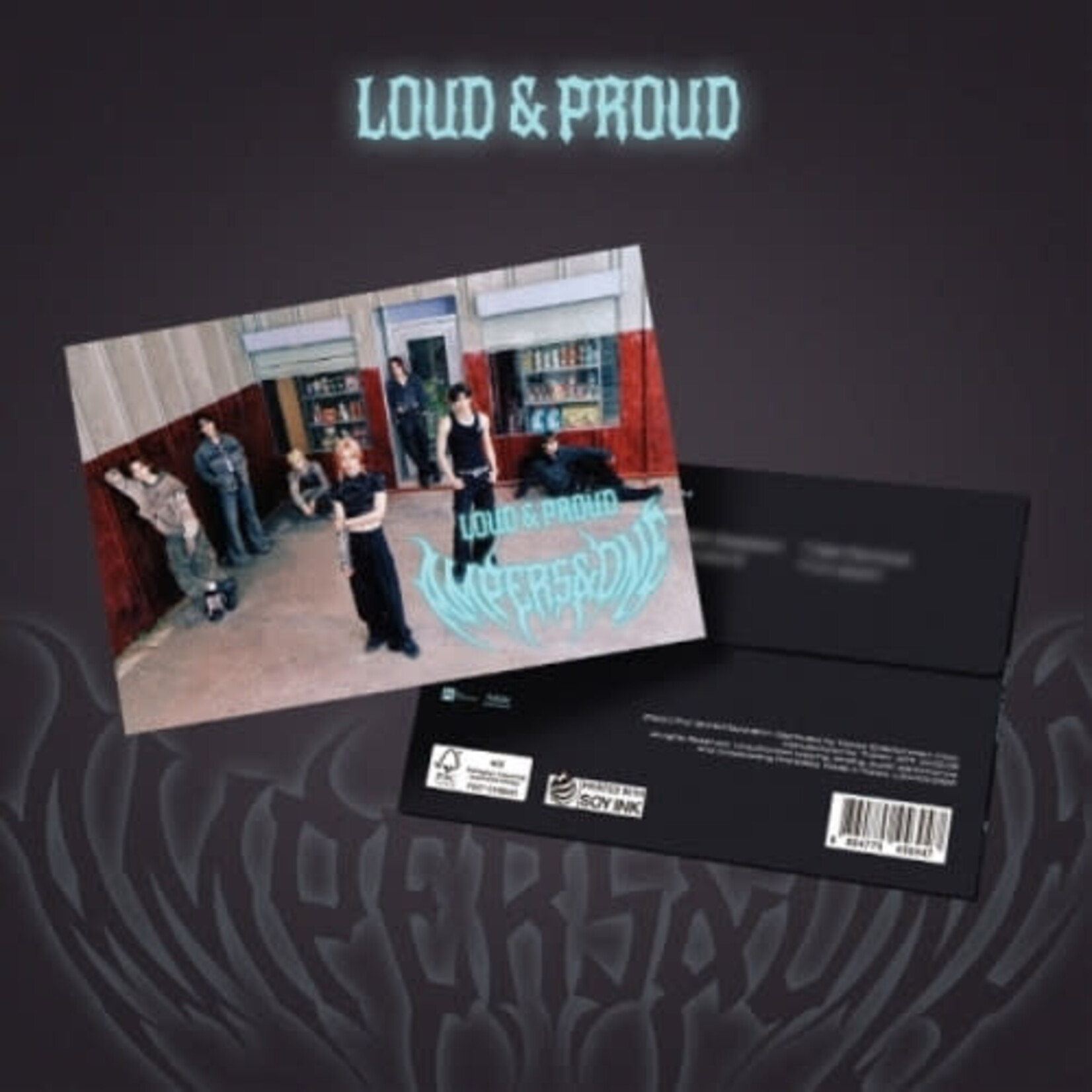 AMPERS&ONE AMPERS&ONE - 3rd Mini Album 'LOUD & PROUD' (POSTCARD ver.) + interAsia Exclusive Photocard