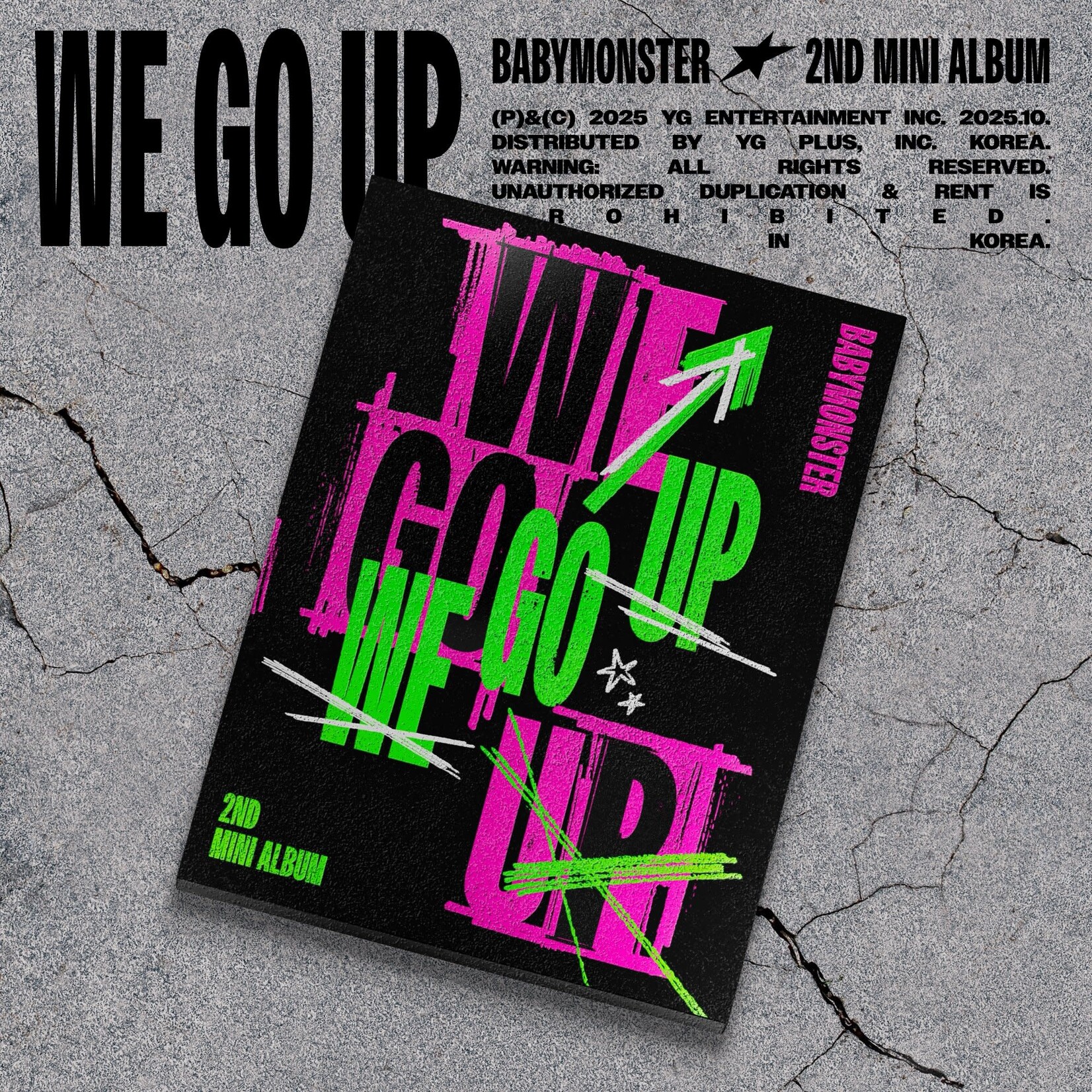 BABYMONSTER BABYMONSTER - 2nd MINI ALBUM [WE GO UP] (UP Ver.)