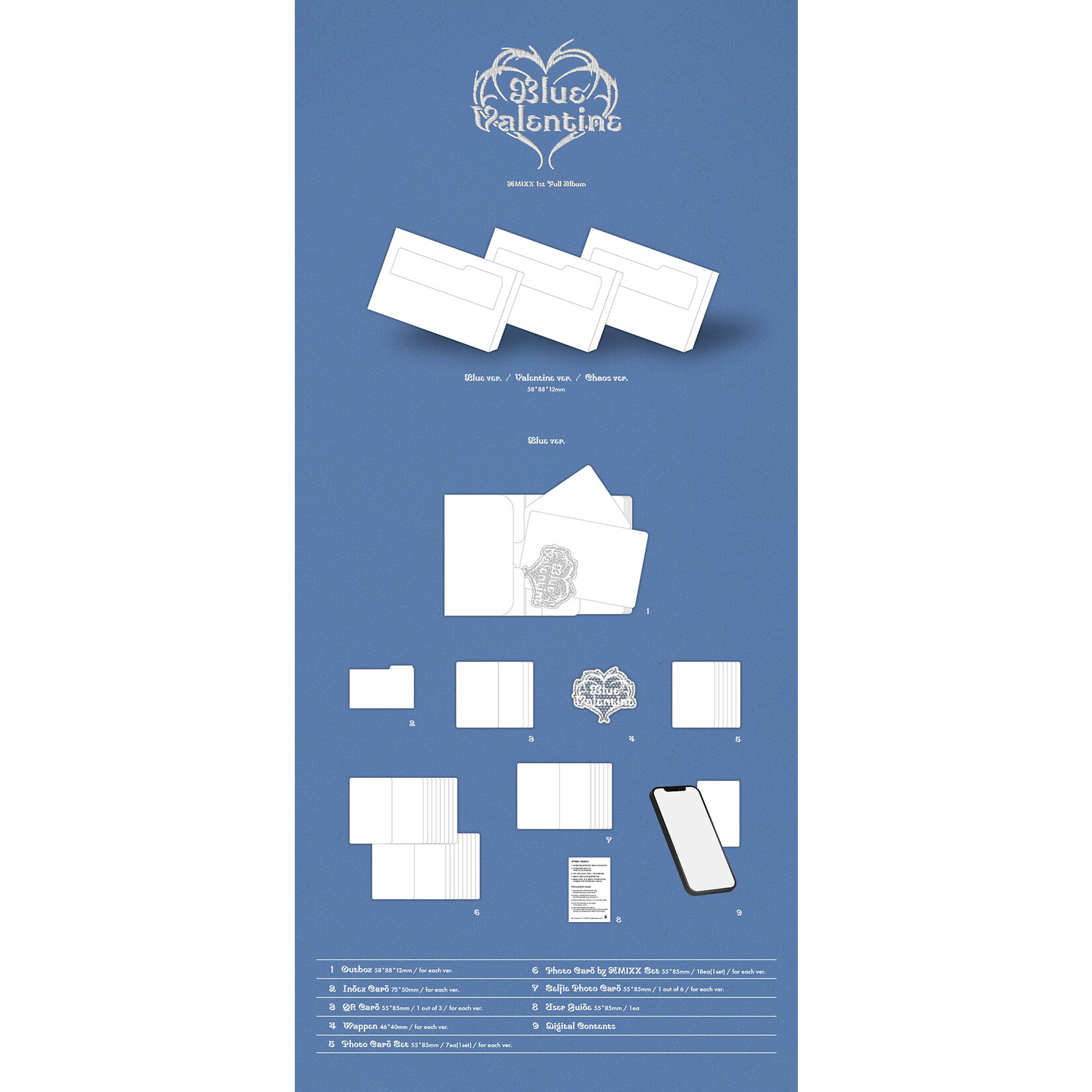 NMIXX NMIXX - Blue Valentine (Platform Album POCAALBUM Ver.)