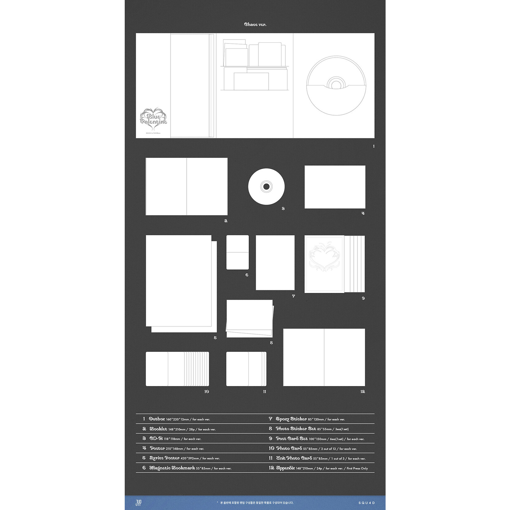 NMIXX NMIXX - Blue Valentine (Photobook Ver.) + Random Photocard (FANS SHOP)