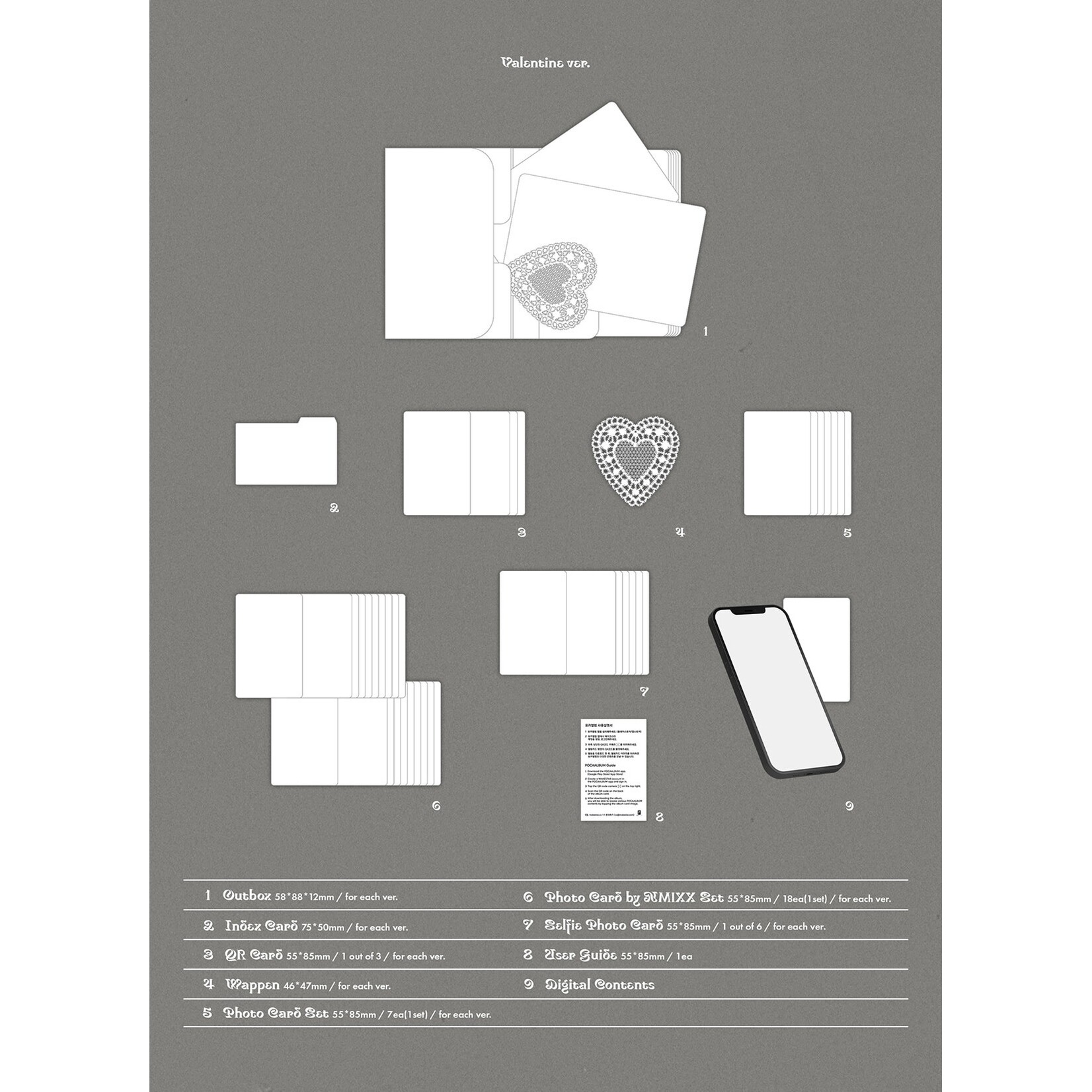 NMIXX NMIXX - Blue Valentine (Platform Album POCAALBUM Ver.) + Random Photocard (APPLE MUSIC)