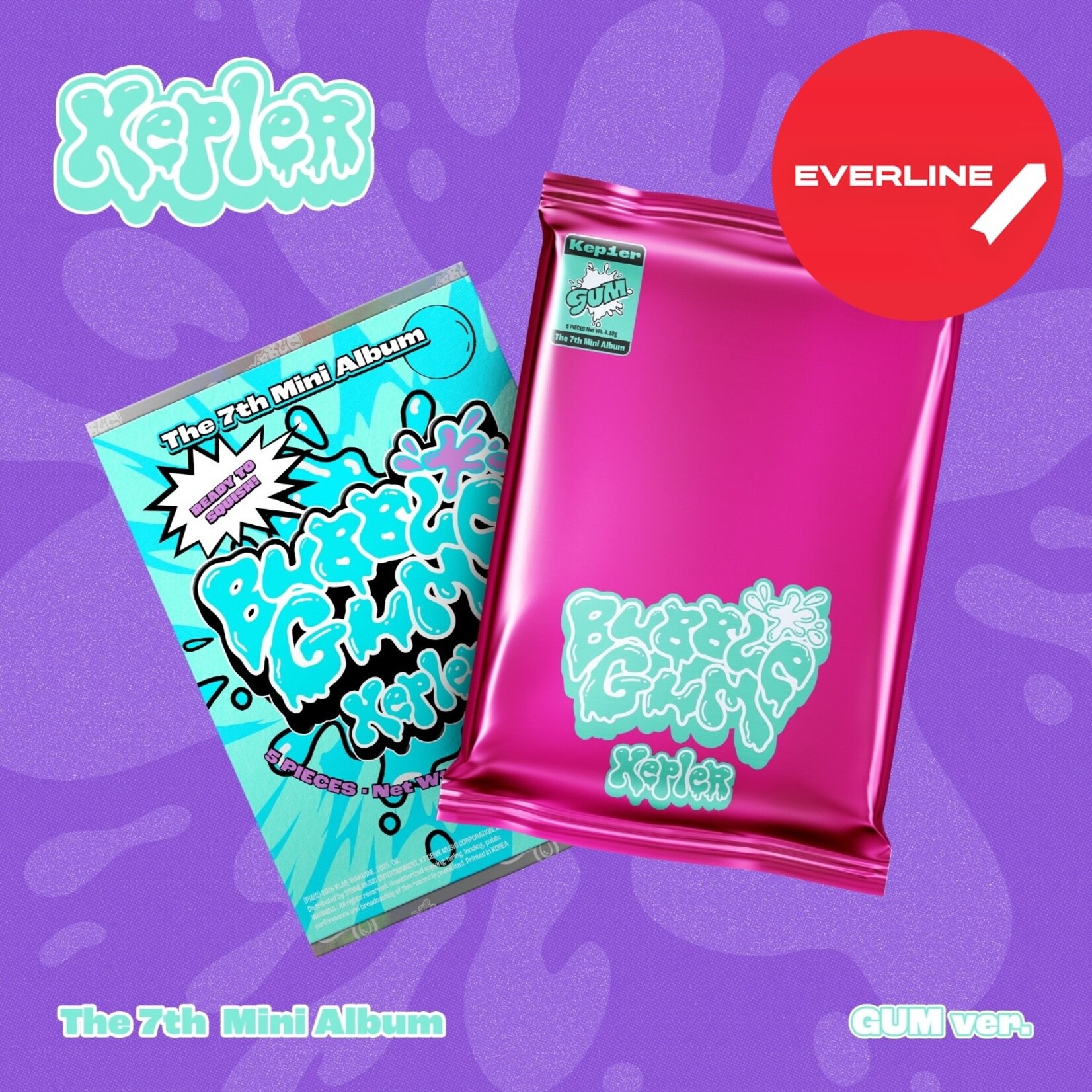 Kep1er Kep1er - 7th Mini Album [BUBBLE GUM] (Photobook Ver.) + Random Photocard (EVERLINE)