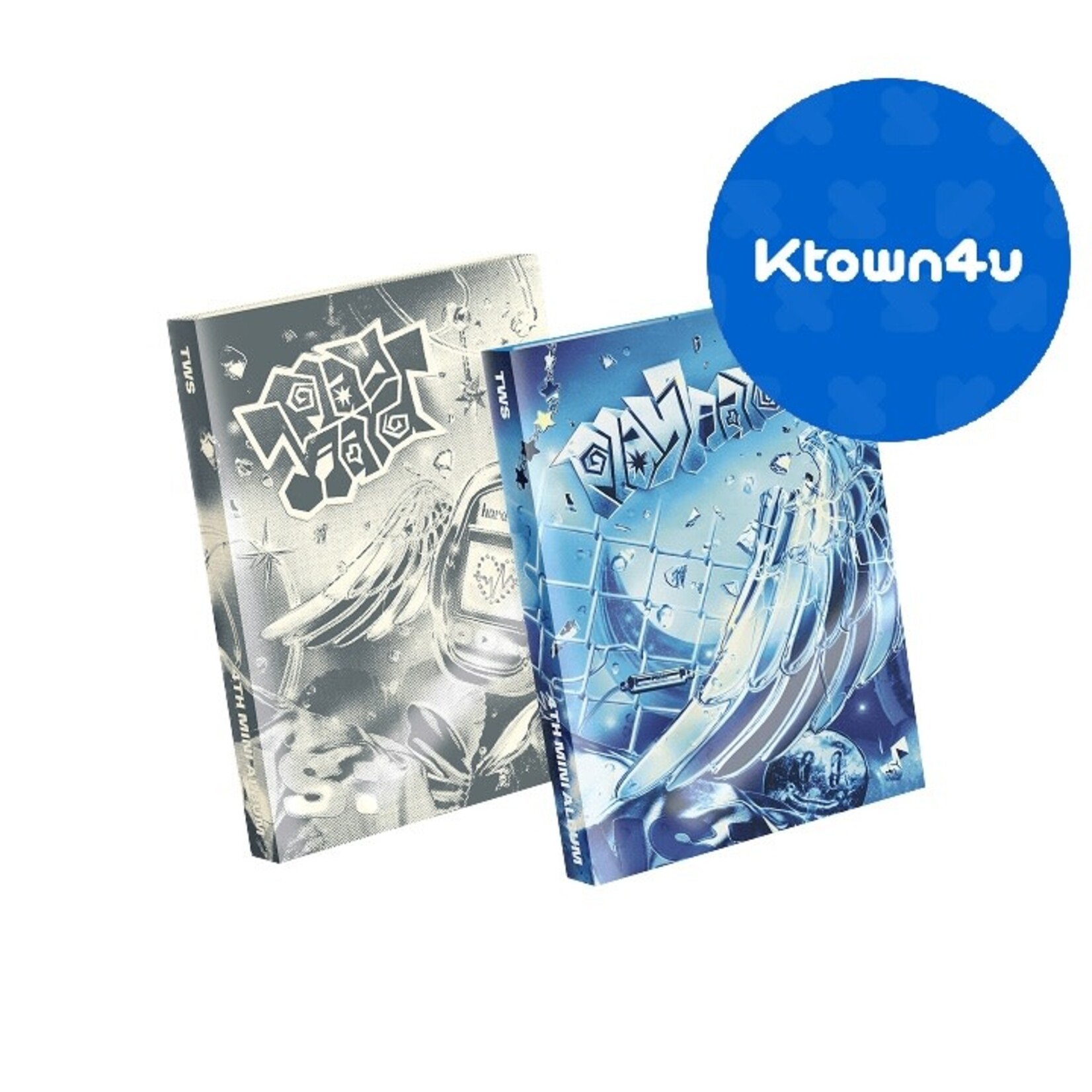 TWS TWS - 4th Mini Album 'play hard' (Photobook Ver.) + Random Photocard (KTOWN4U)