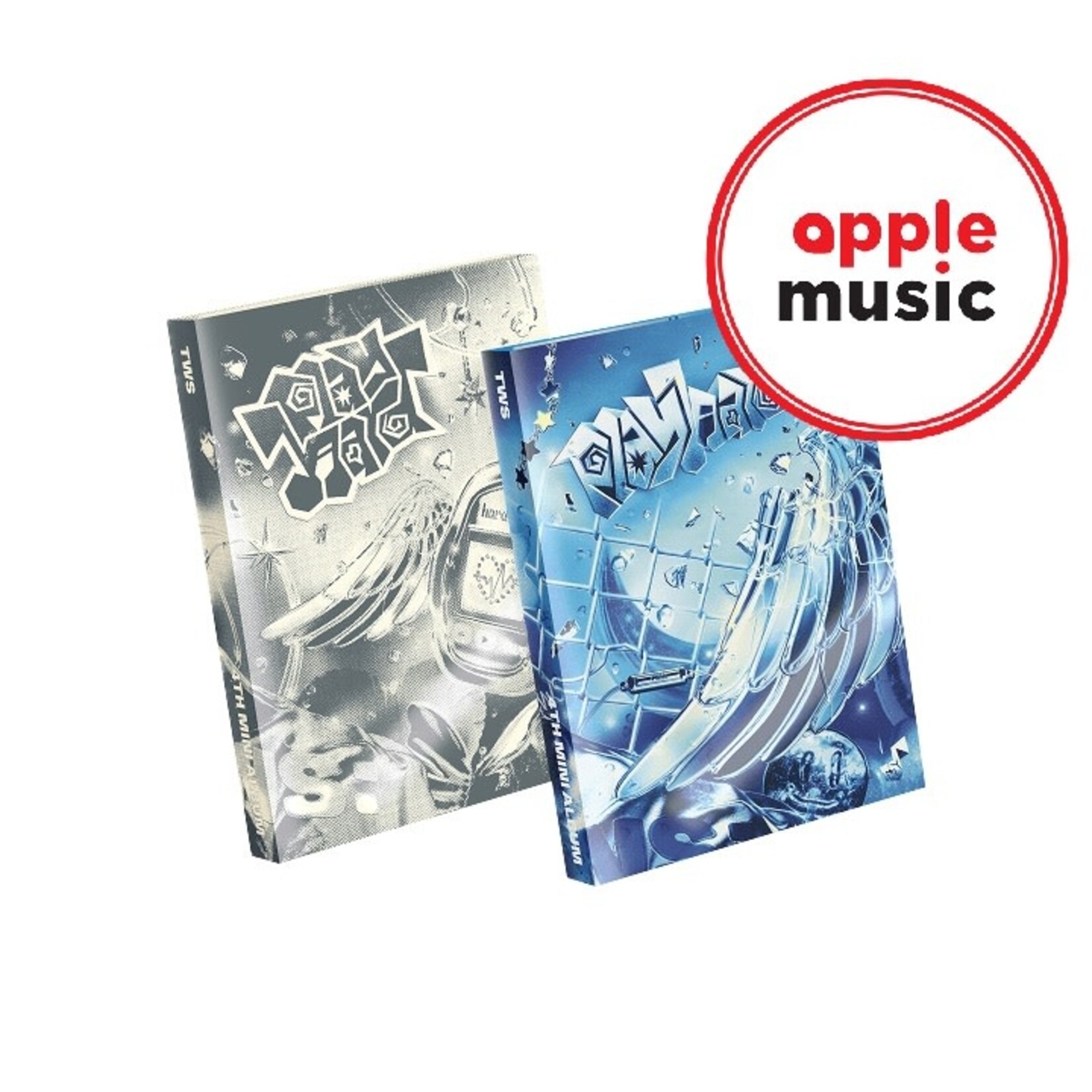 TWS TWS - 4th Mini Album 'play hard' (Photobook Ver.) + Random Photocard (APPLEMUSIC)