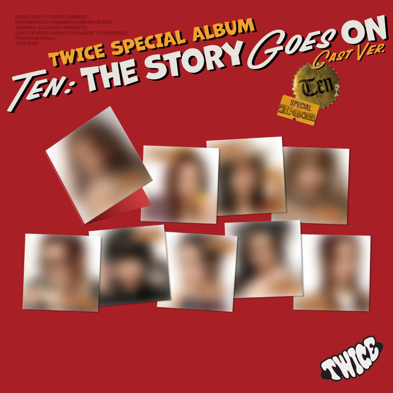 Twice TWICE - TEN: The Story Goes On (Cast Ver.)