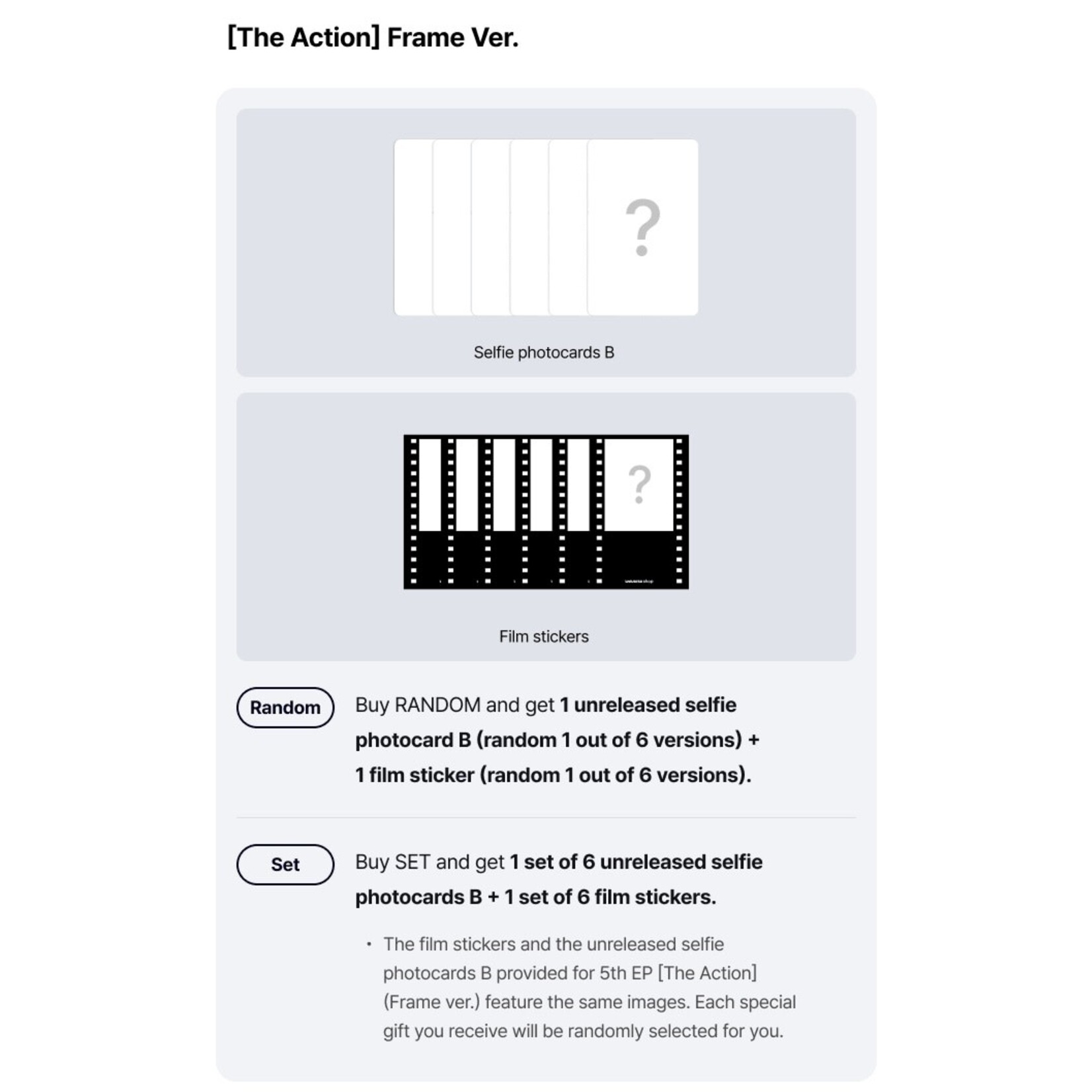 BoyNextDoor BOYNEXTDOOR - 5th EP [The Action] (Frame ver.) + Weverse Gift (WS)