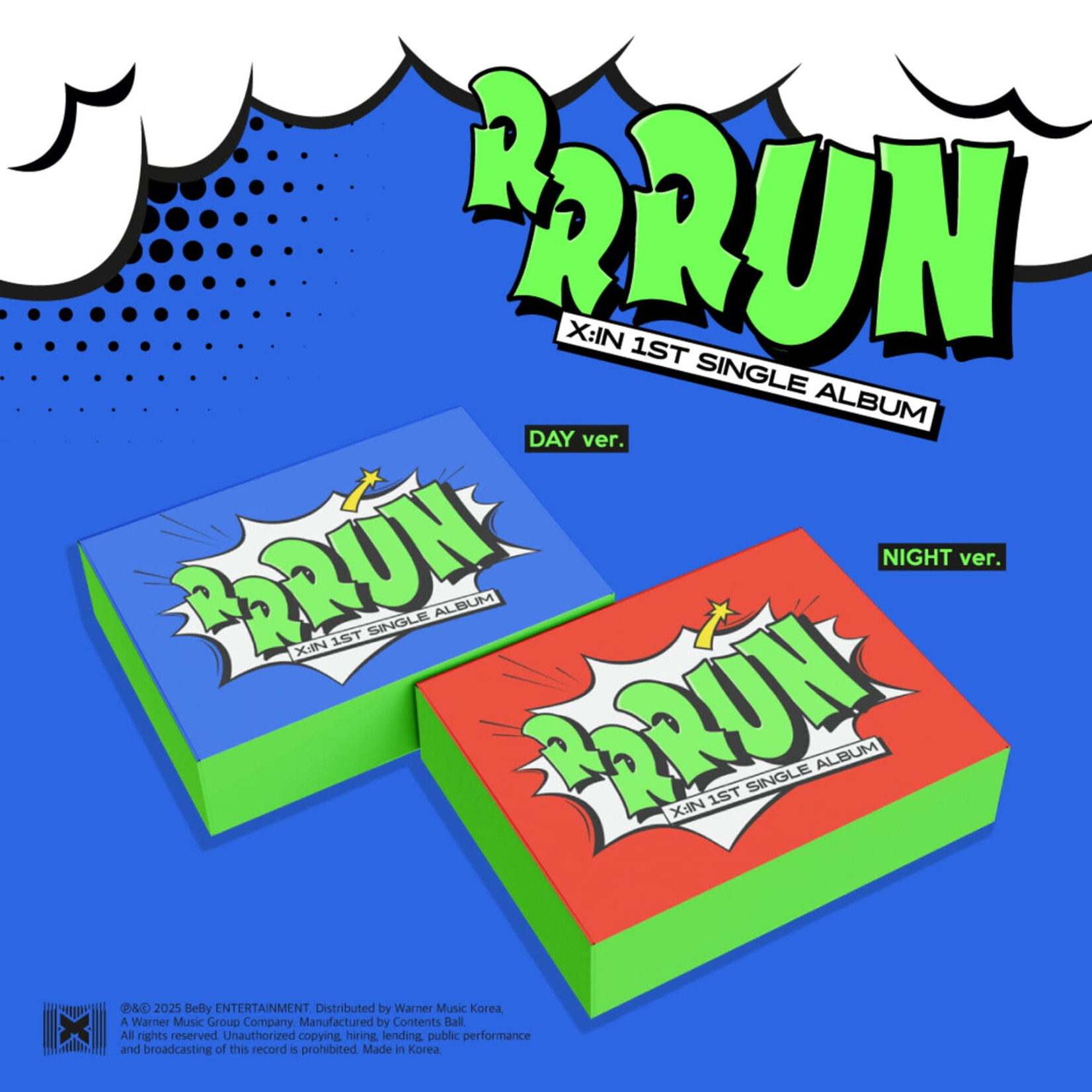 X:IN X:IN - 1st Single Album [RRRUN]