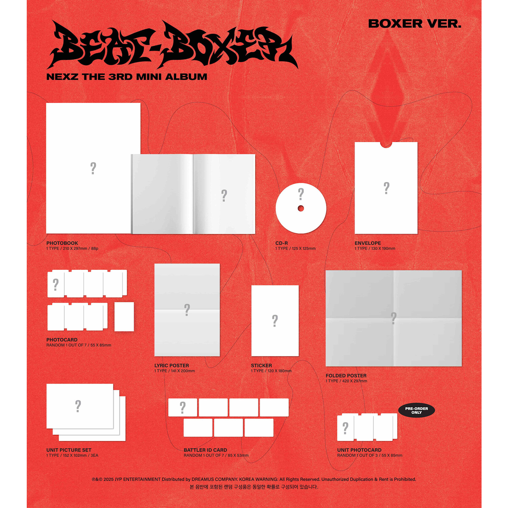 NEXZ NEXZ - 3RD MINI ALBUM [BEAT-BOXER] (Photobook Ver.)