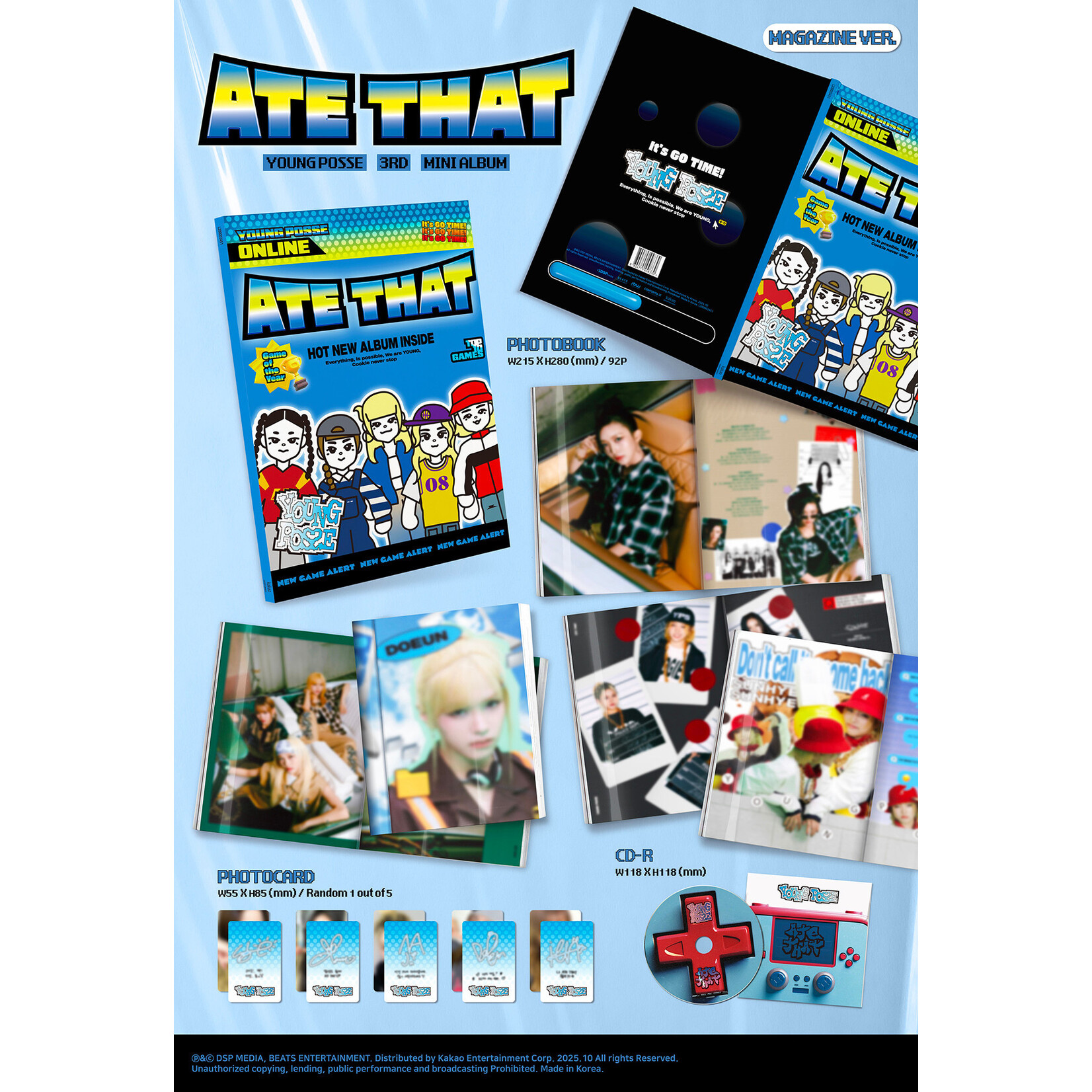 YOUNG POSSE YOUNG POSSE - EP [ATE THAT] (Magazine Ver.)