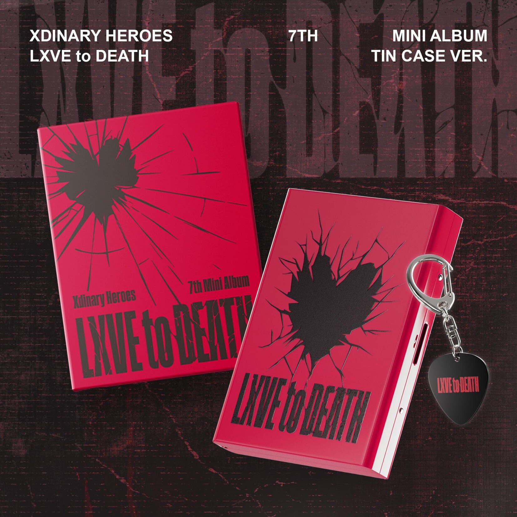 Xdinary Heroes ⑦ Xdinary Heroes - 7TH MINI ALBUM [LXVE TO DEATH] MD VER. - K-Town