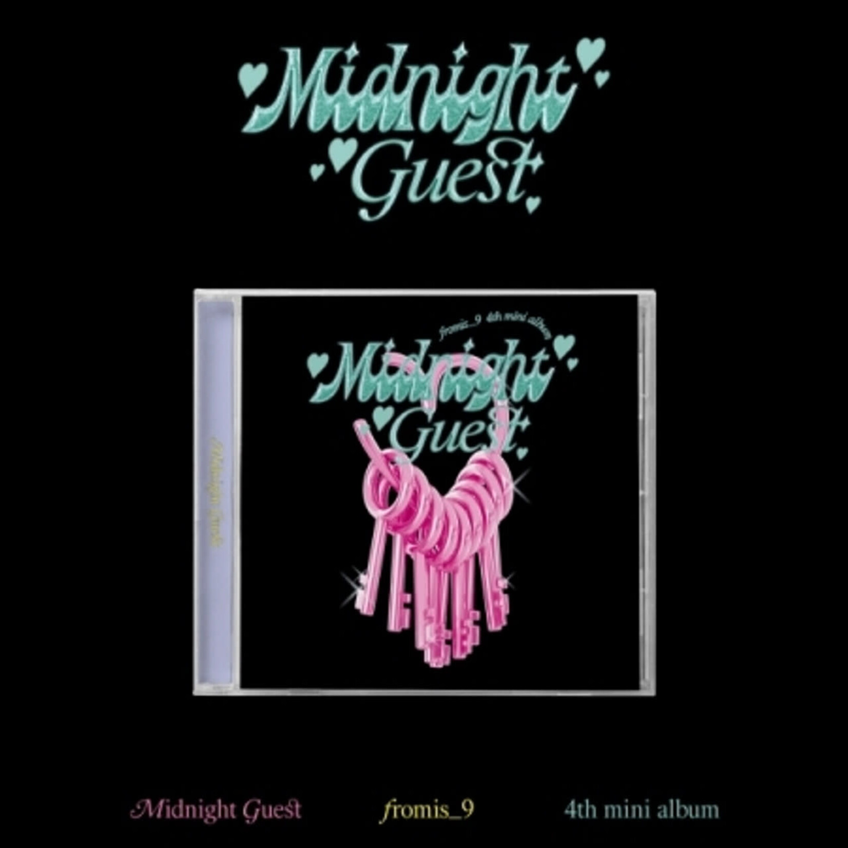 Fromis_9 fromis_9 - 4th Mini [Midnight Guest] (Jewel case ver.)
