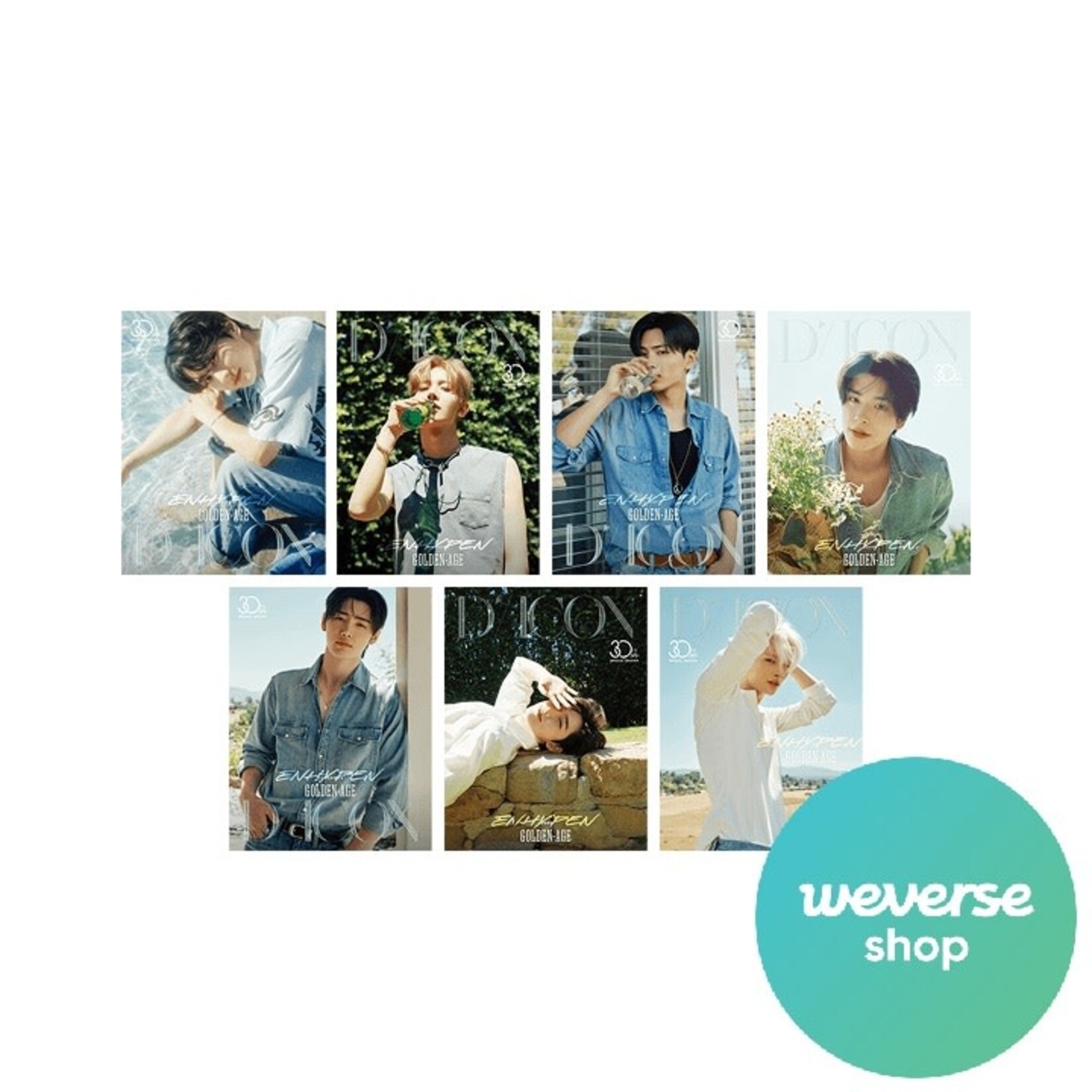 Enhypen ENHYPEN - DICON VOLUME Nº30 SPECIAL EDITION ENHYPEN GOLDEN AGE + Weverse Gift (WS)
