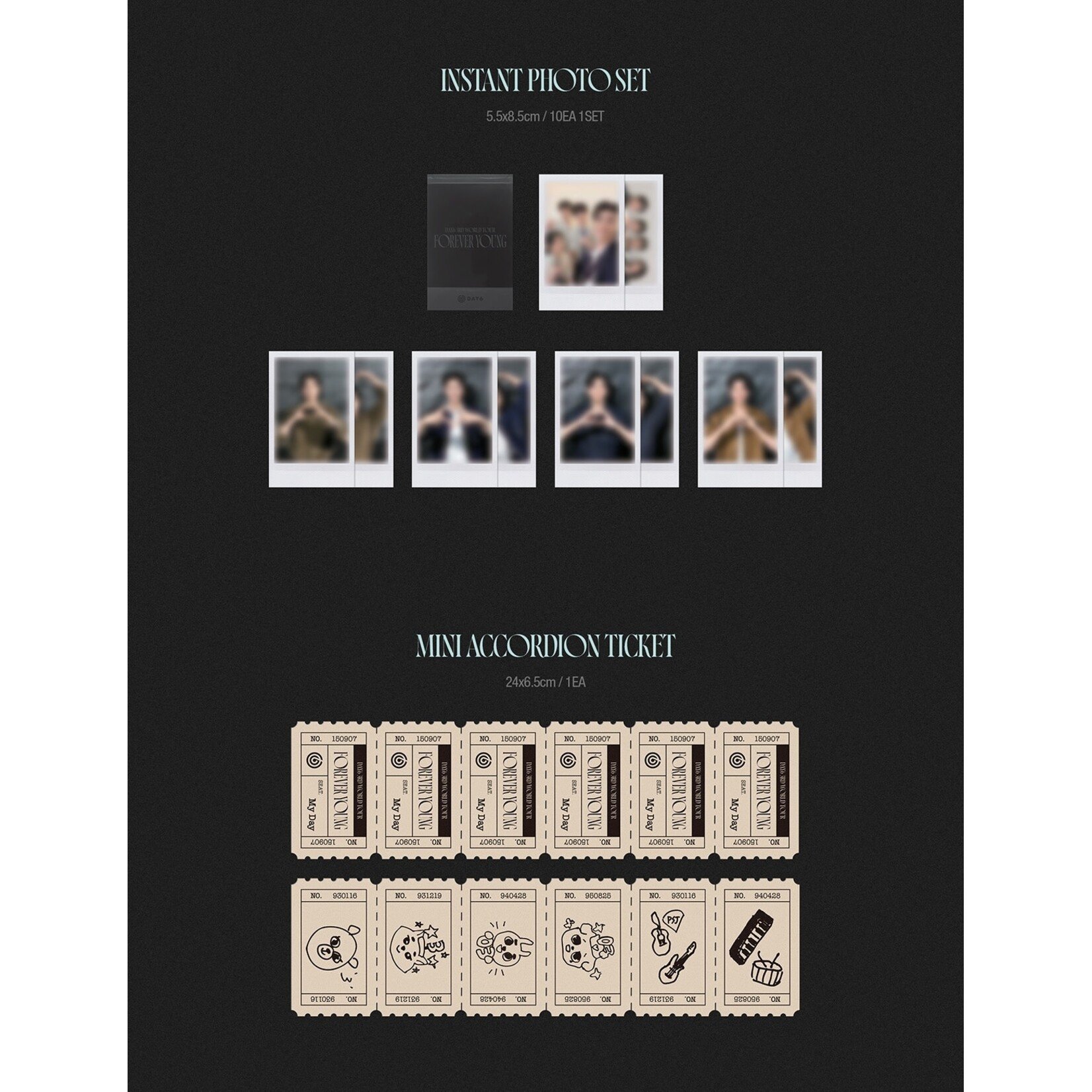 DAY6 DAY6 - 3RD WORLD TOUR [FOREVER YOUNG] Blu-ray + Photocard SET