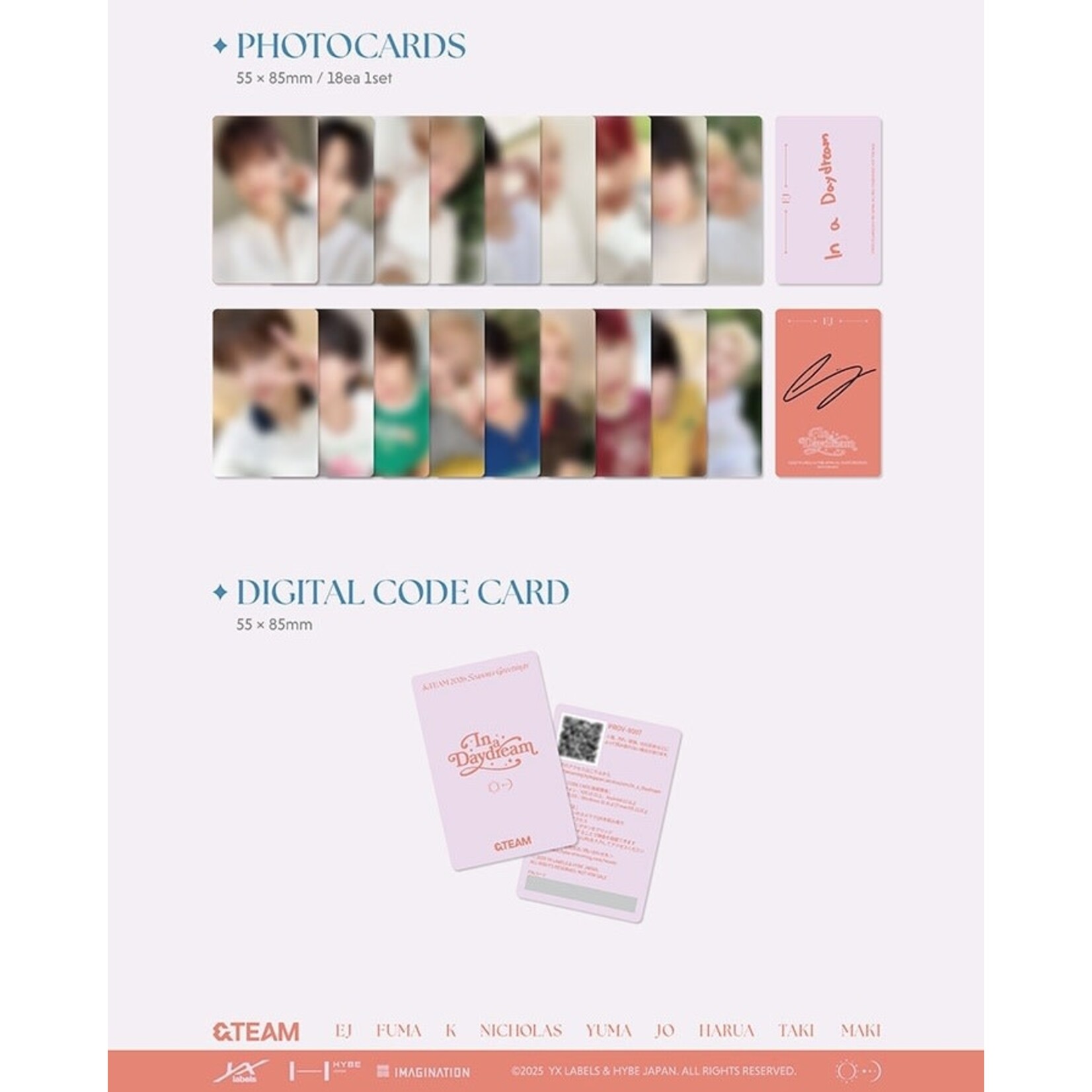 &Team &TEAM - 2026 SEASON`S GREETINGS 'In a Daydream'