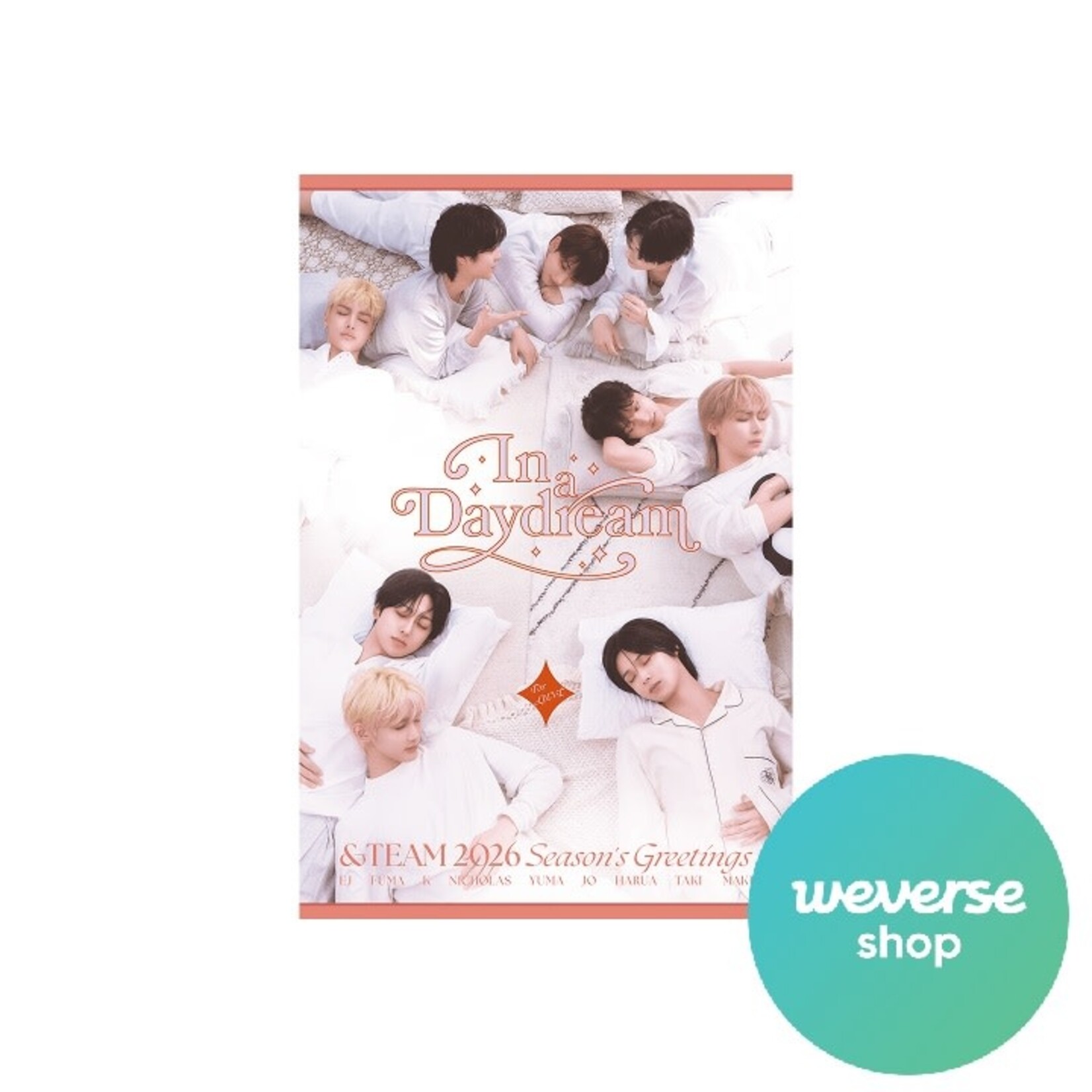 &Team &TEAM - 2026 SEASON'S GREETINGS 'In a Daydream + Weverse Gift (WS)