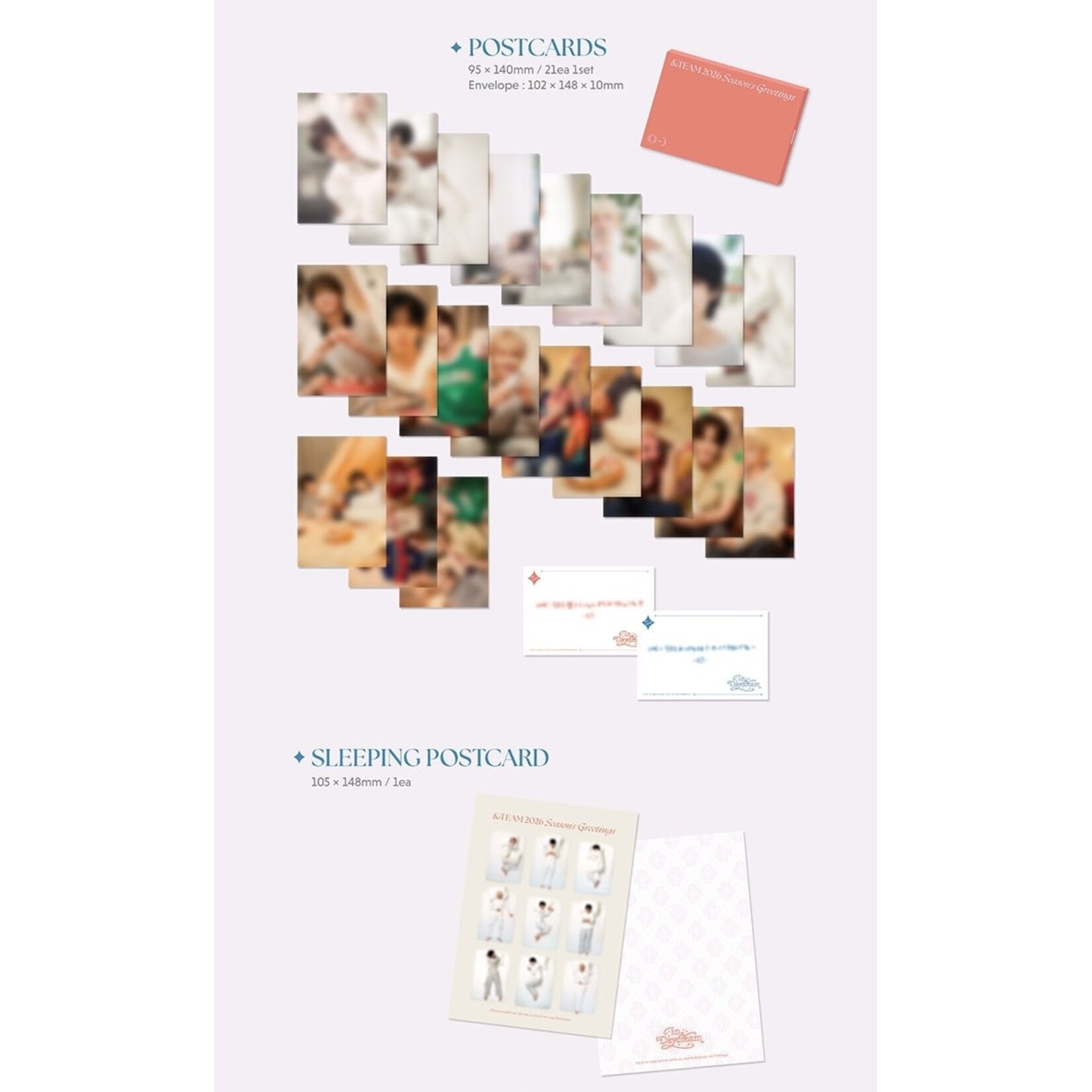 &Team &TEAM - 2026 SEASON'S GREETINGS 'In a Daydream + Weverse Gift (WS)